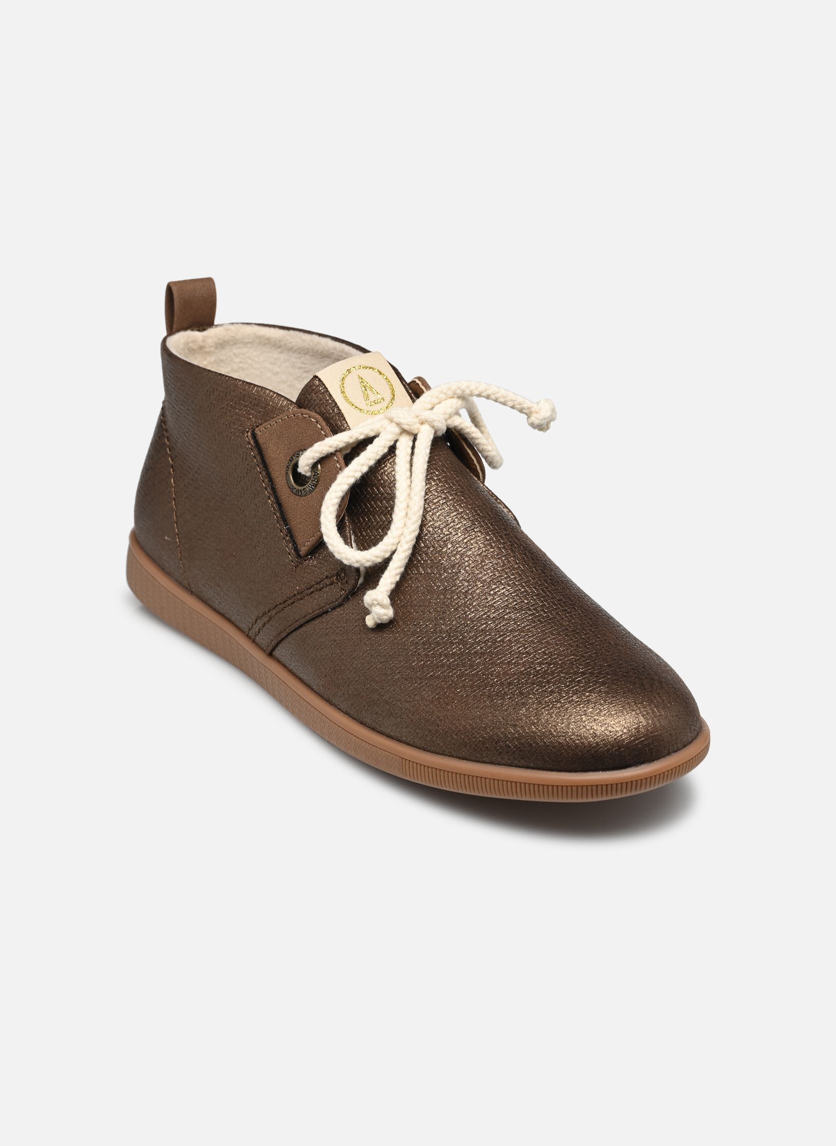 Hoge sneakers Stone Mid Cut W dames bruin Armistice Hoge sneakers Stone Mid Cut W dames bruin M.BROWN