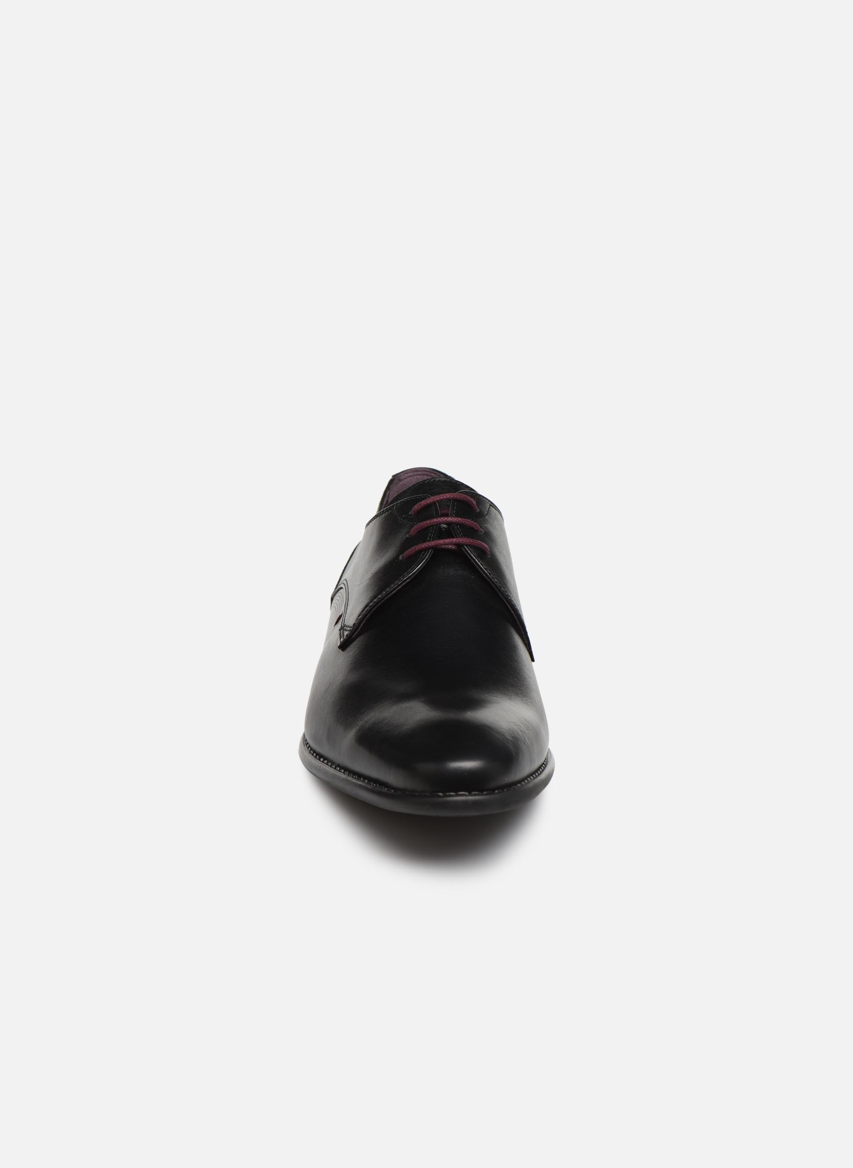 Derby schoenen ALEX 9204 heren zwart Fluchos Derby schoenen ALEX 9204 heren zwart NEGRO BURDEOS