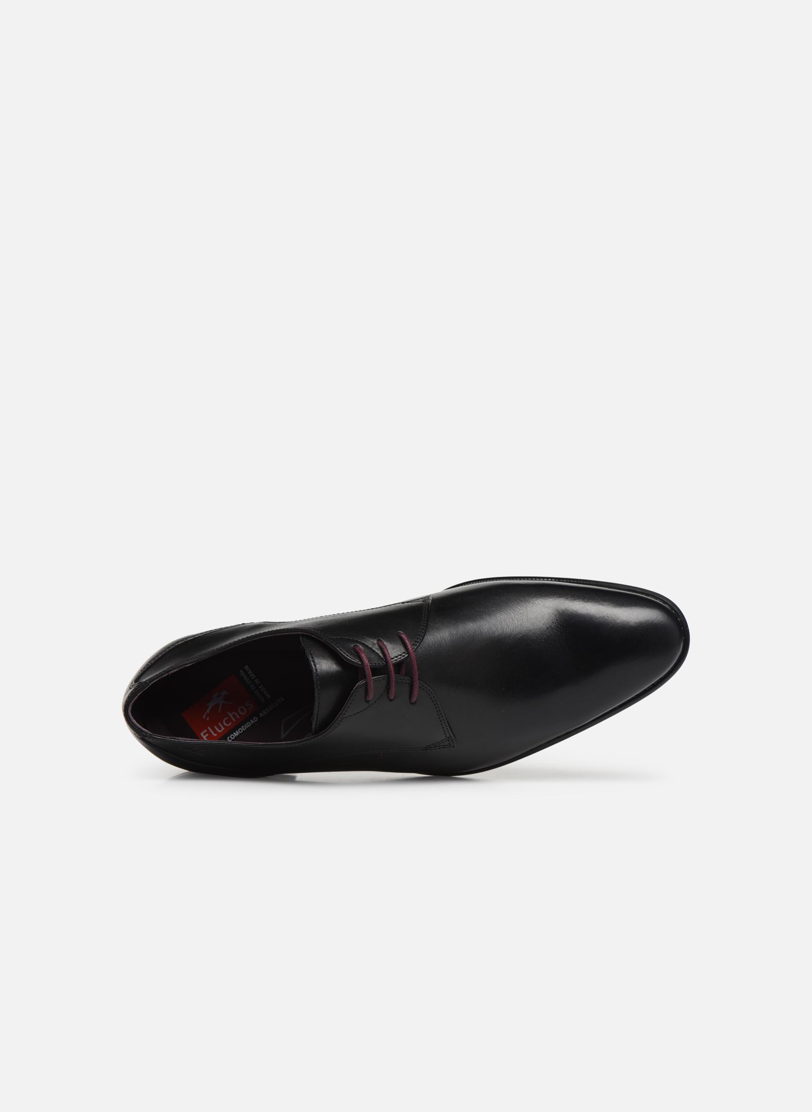 Derby schoenen ALEX 9204 heren zwart Fluchos Derby schoenen ALEX 9204 heren zwart NEGRO BURDEOS