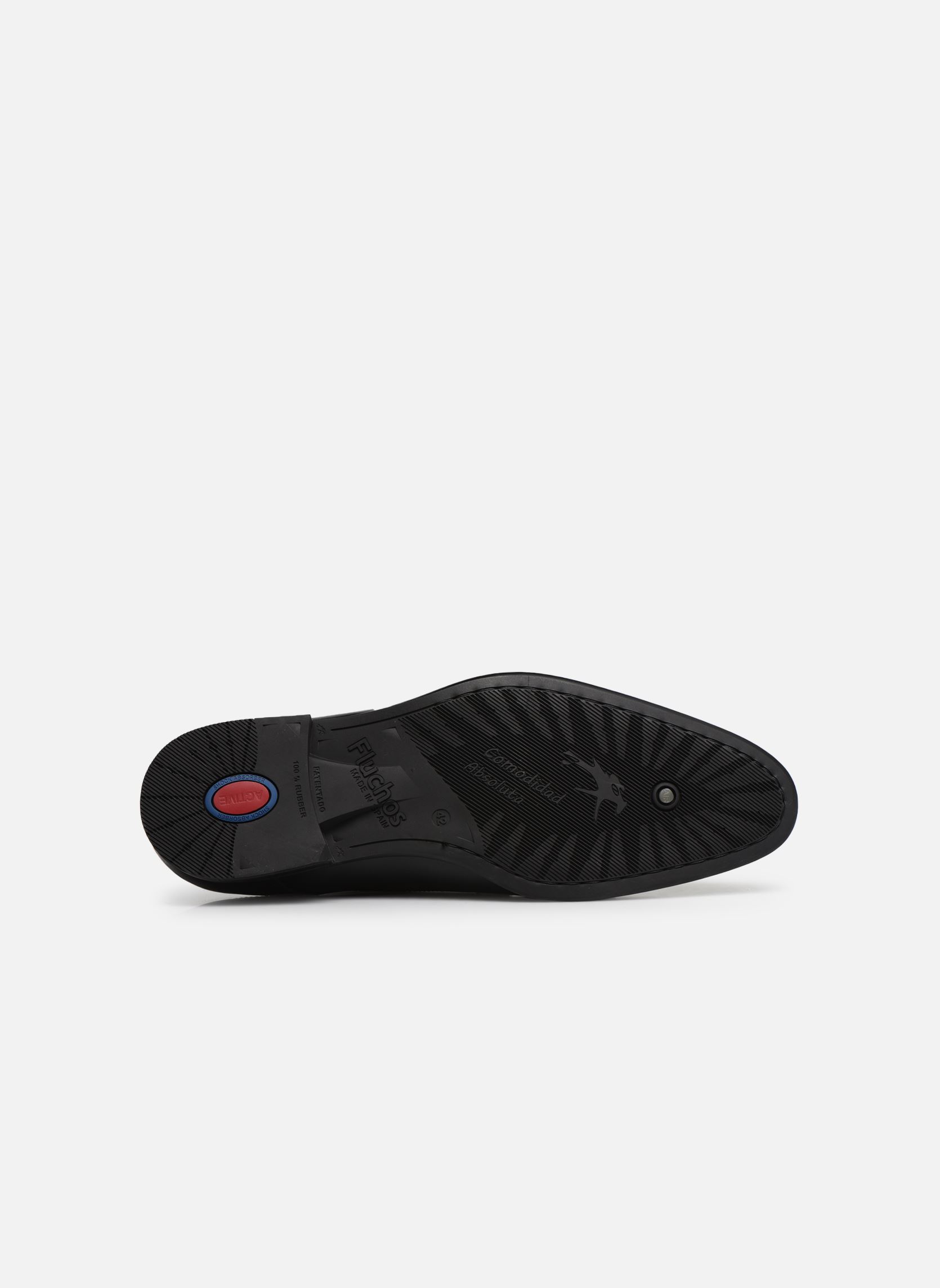 Derby schoenen ALEX 9204 heren zwart Fluchos Derby schoenen ALEX 9204 heren zwart NEGRO BURDEOS