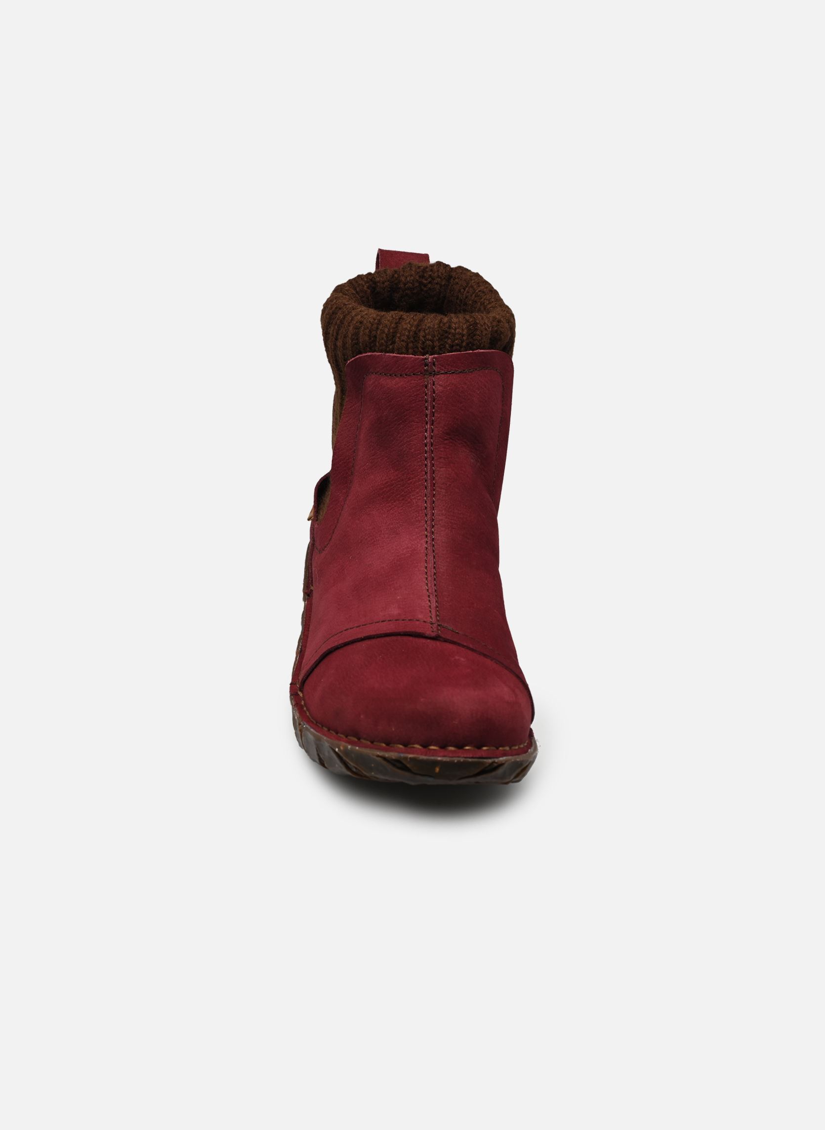 Bottines basses YGGDRASIL NE23 femme bordeaux El Naturalista Bottines basses YGGDRASIL NE23 femme bordeaux RIOJA