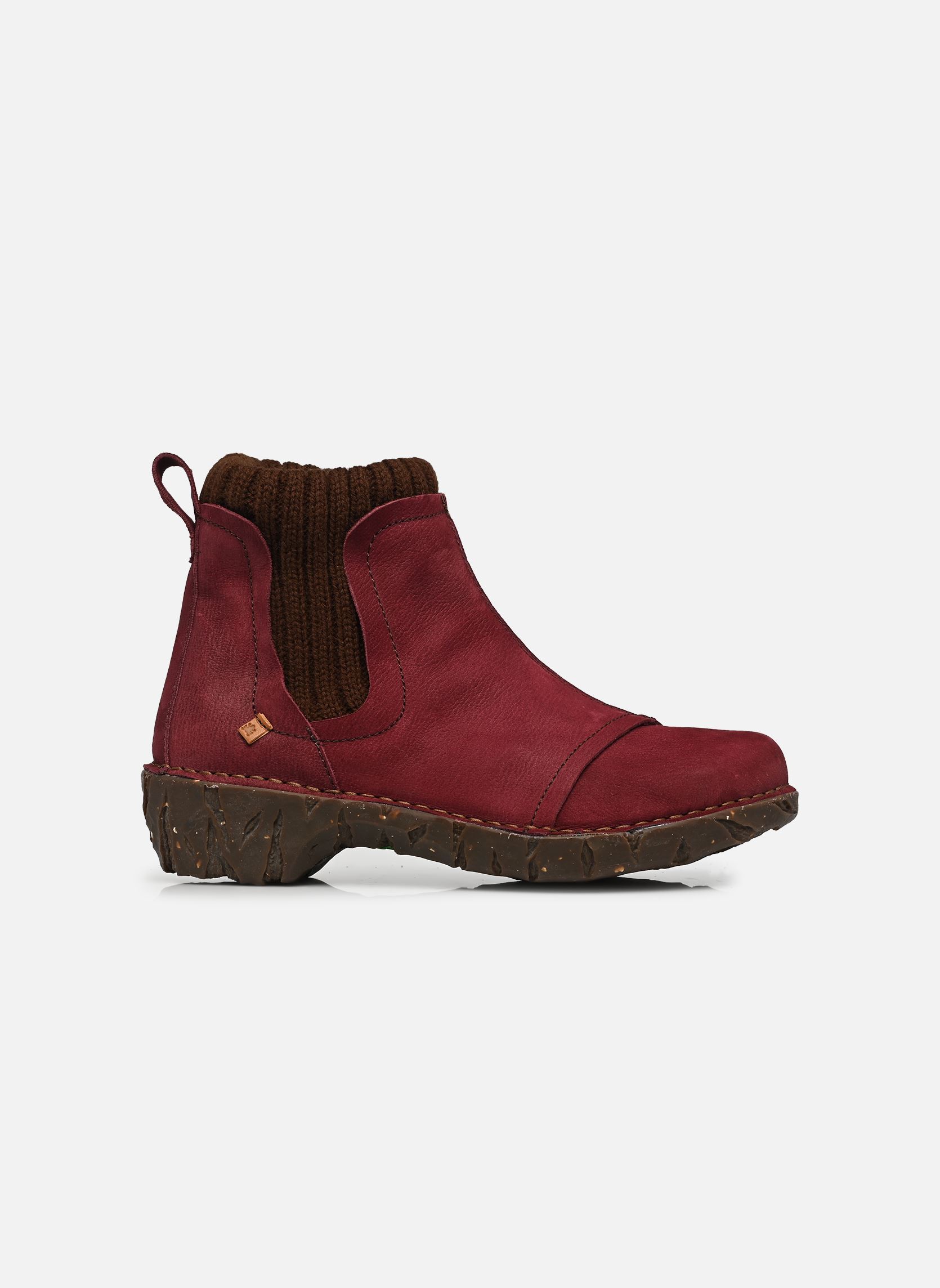 Bottines basses YGGDRASIL NE23 femme bordeaux El Naturalista Bottines basses YGGDRASIL NE23 femme bordeaux RIOJA