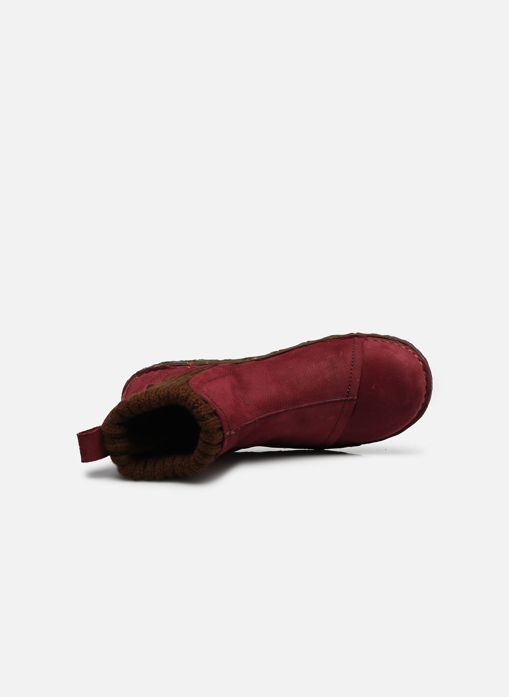 Bottines basses YGGDRASIL NE23 femme bordeaux El Naturalista Bottines basses YGGDRASIL NE23 femme bordeaux RIOJA