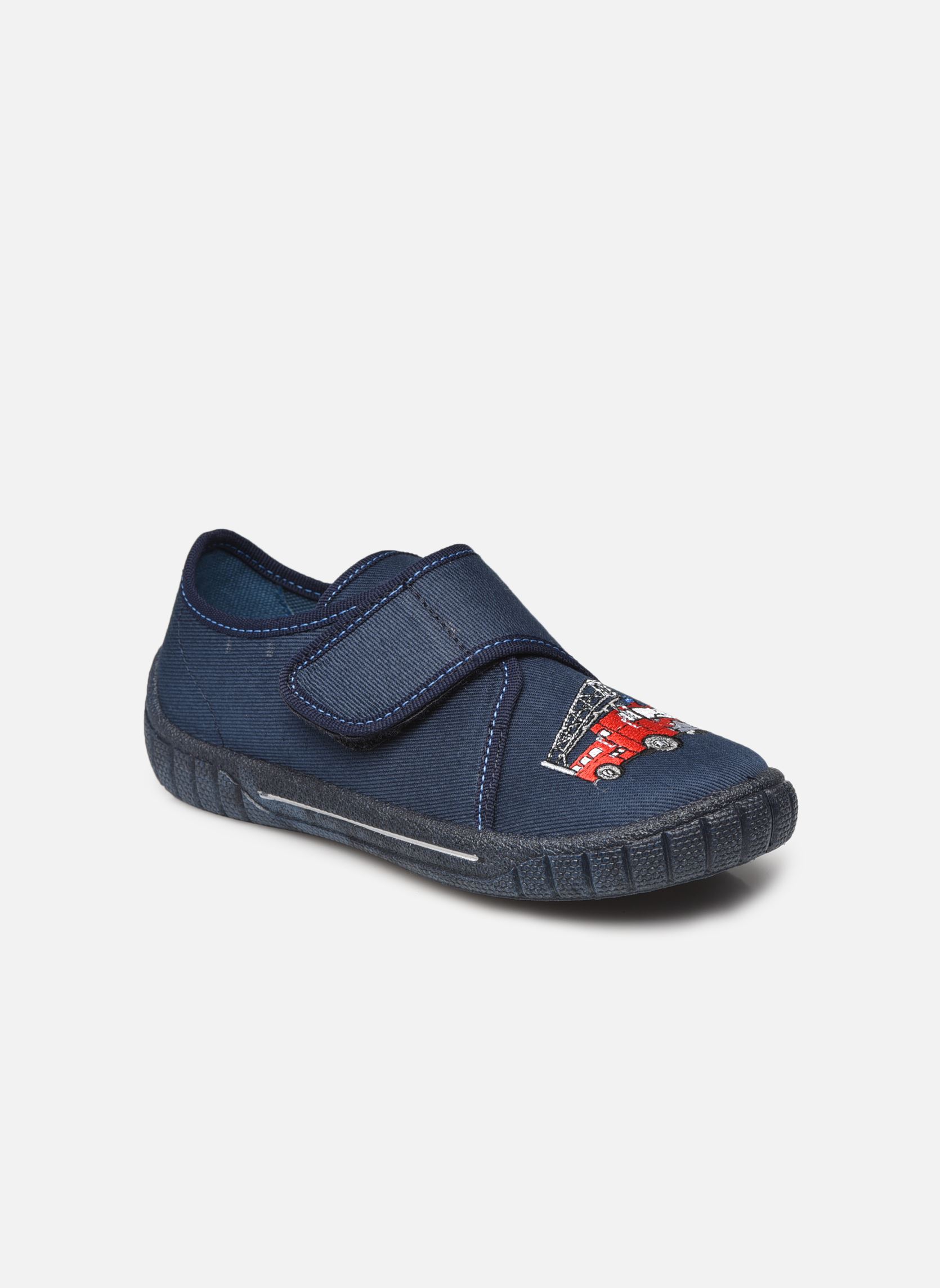 Superfit Bill Pantoffels voor jongens, Blauw 8140, 23 EU Weit