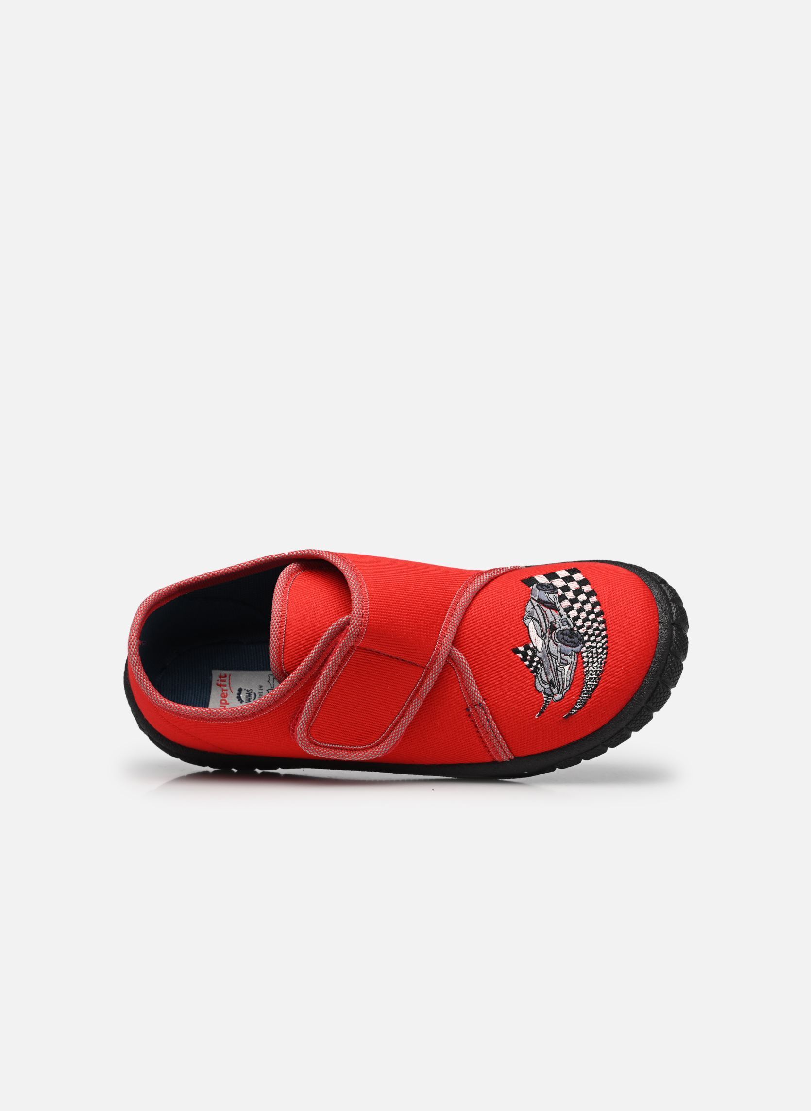 Hausschuhe Bill jungen rot Superfit Hausschuhe Bill jungen rot ROT/GRAU
