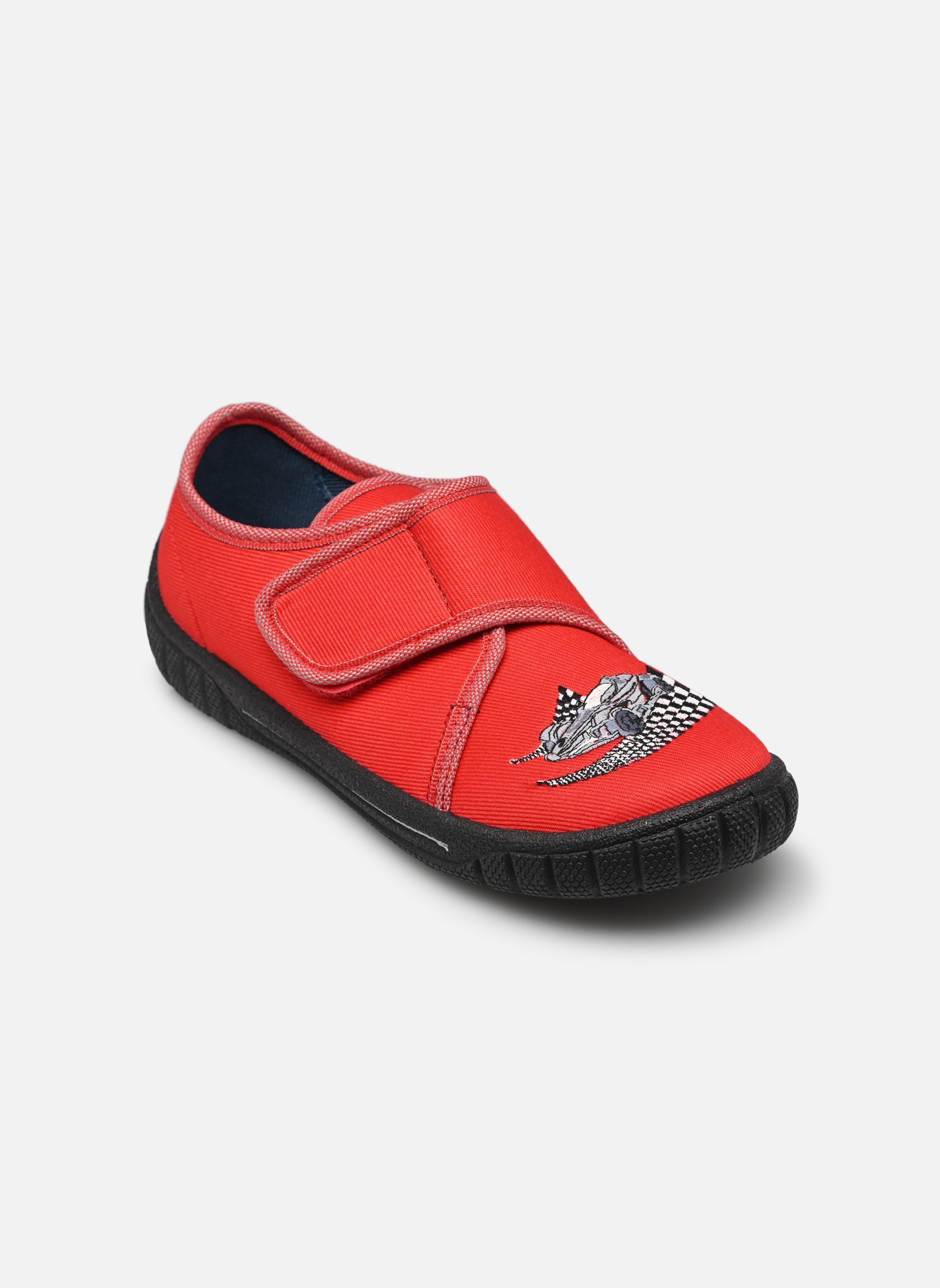 Hausschuhe Bill jungen rot Superfit Hausschuhe Bill jungen rot ROT/GRAU