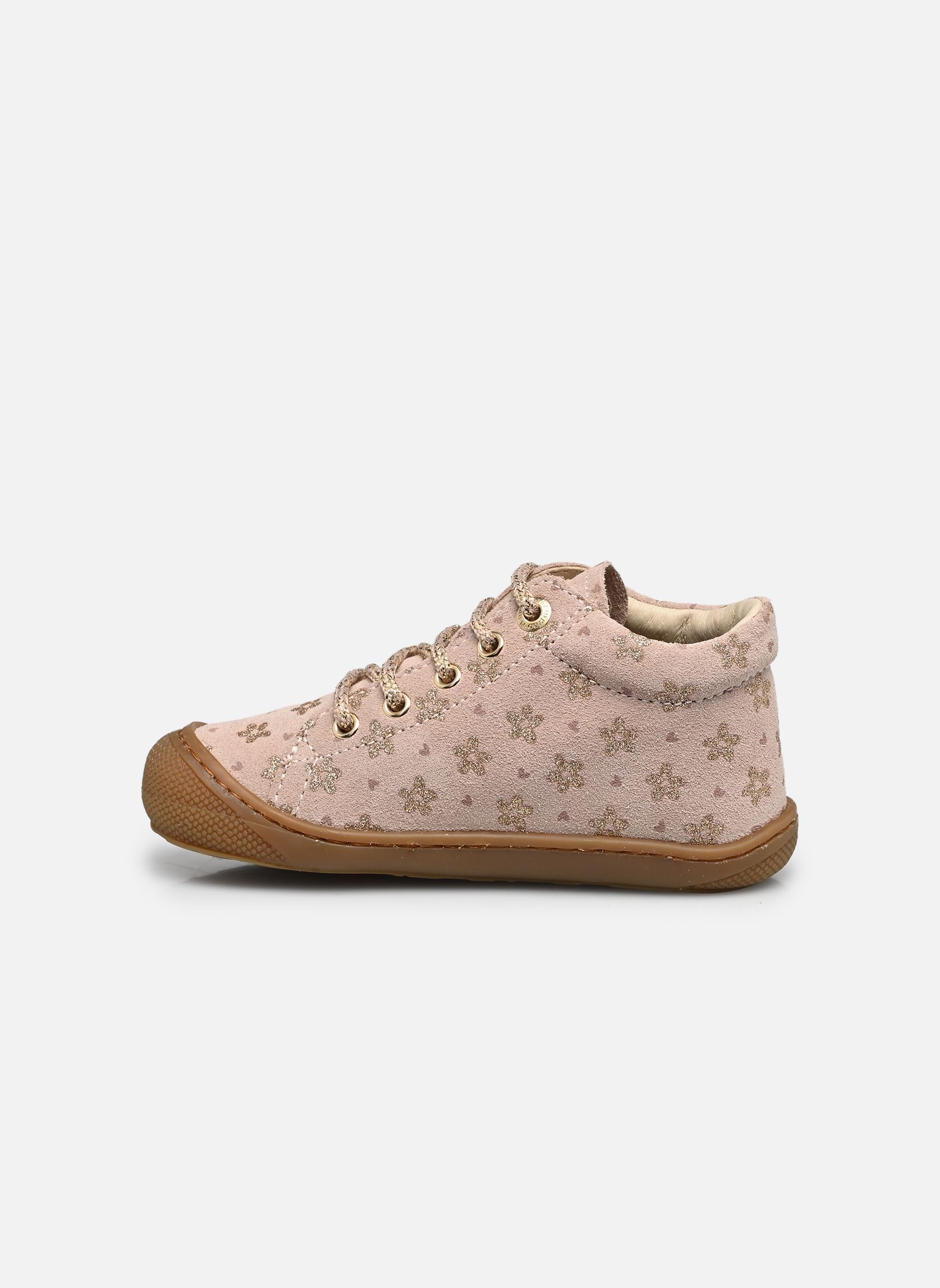 Chaussures premiers pas Cocoon fille rose Naturino Chaussures premiers pas Cocoon fille rose PR.GLITTER JASMINE