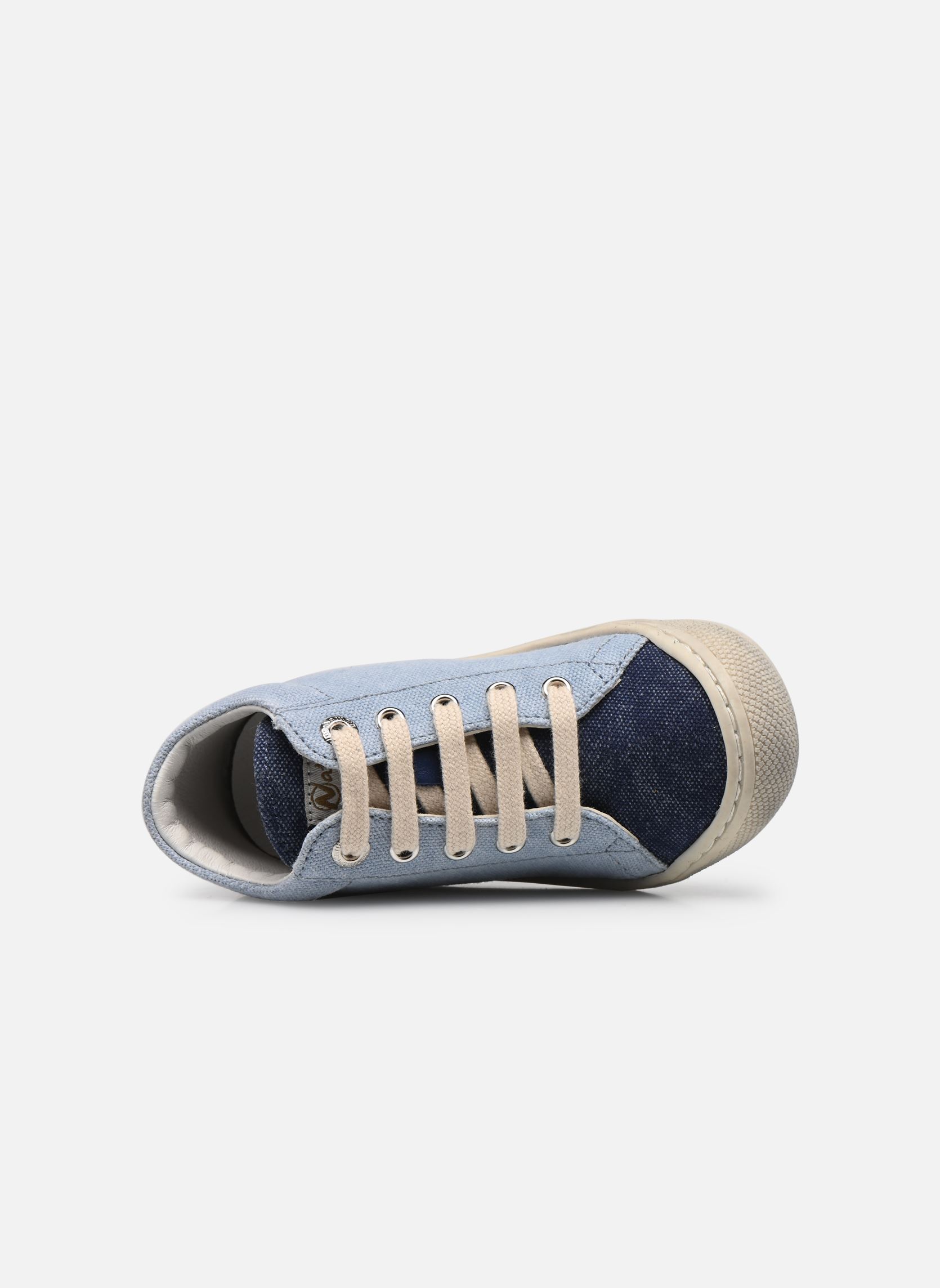 Chaussures premiers pas Cocoon garçon bleu Naturino Chaussures premiers pas Cocoon garçon bleu CANVAS LIGHT JEANS JEANS