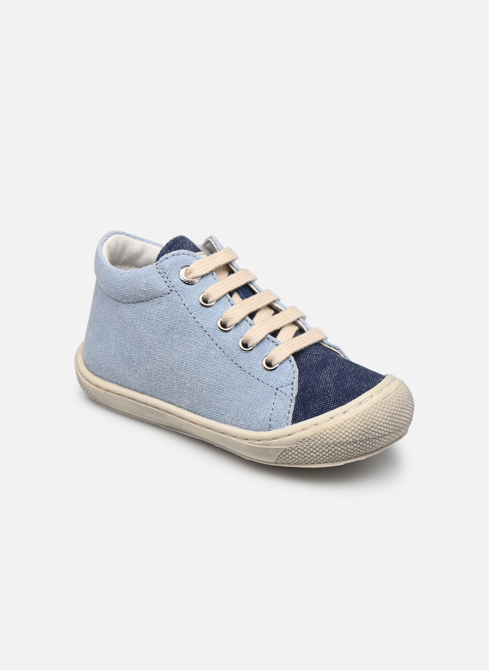 Chaussures premiers pas Cocoon garçon bleu Naturino Chaussures premiers pas Cocoon garçon bleu CANVAS LIGHT JEANS JEANS