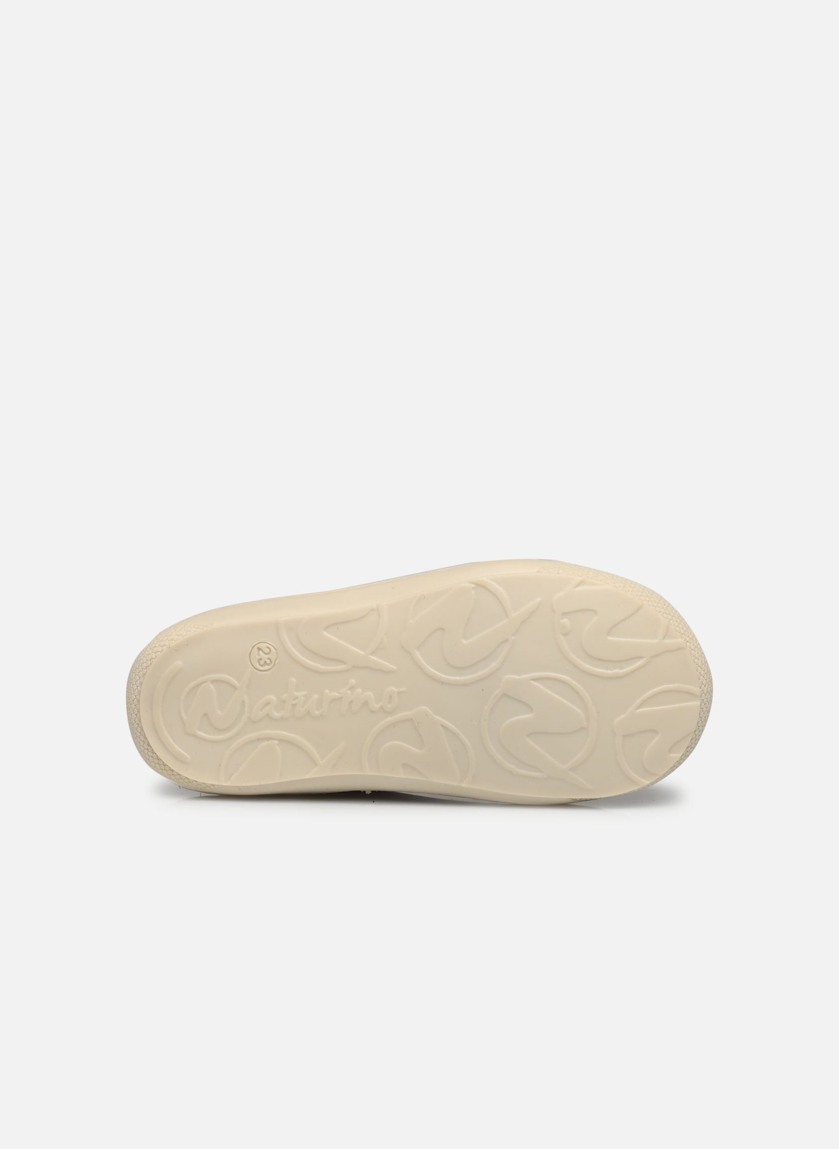 Babyschoenen Cocoon meisjes goud en brons Naturino Babyschoenen Cocoon meisjes goud en brons MET PEBBLED CIPRIA