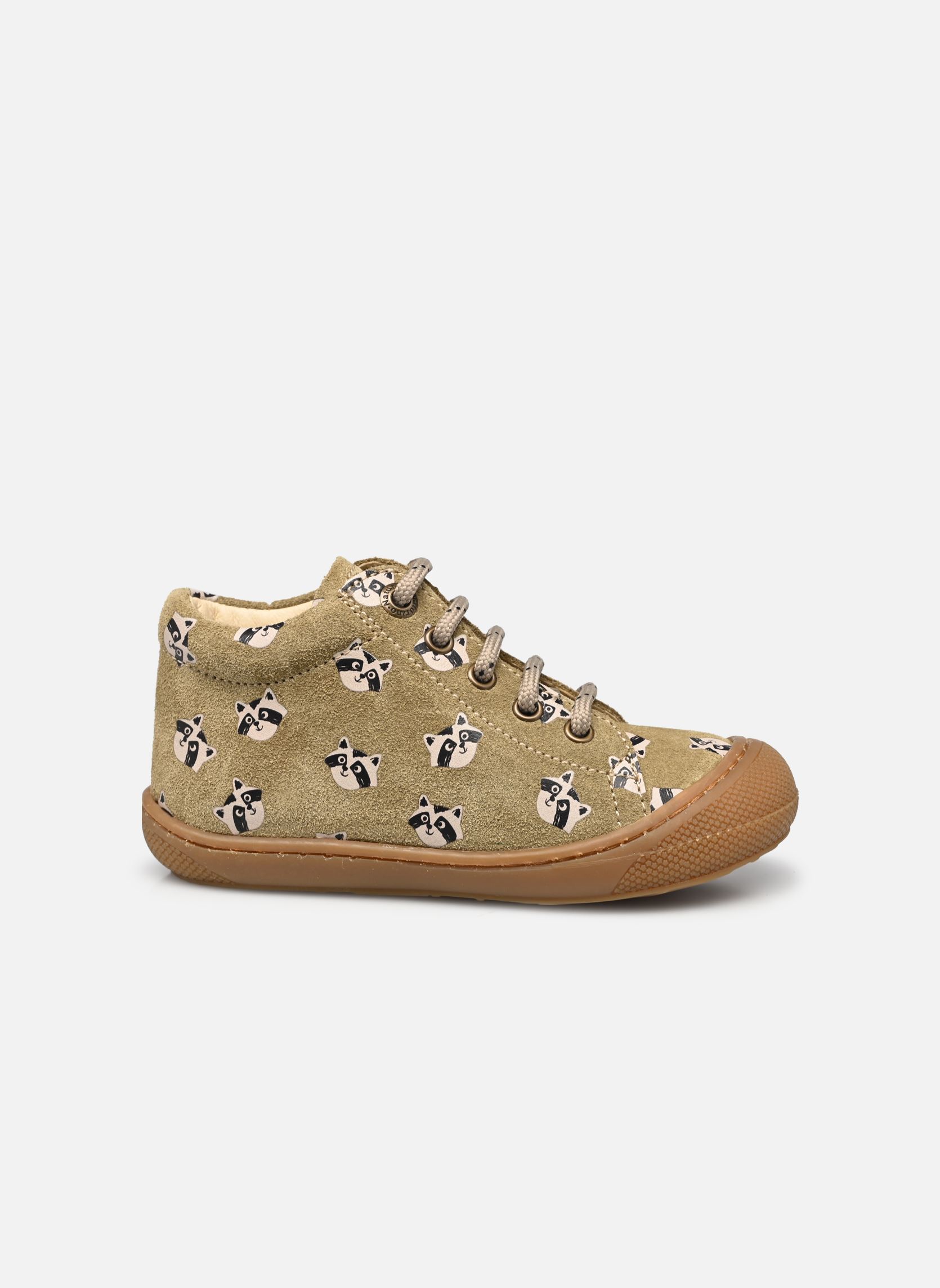 Chaussures premiers pas Cocoon garçon vert Naturino Chaussures premiers pas Cocoon garçon vert SUEDE PR BLOOM RANCOON STONE T