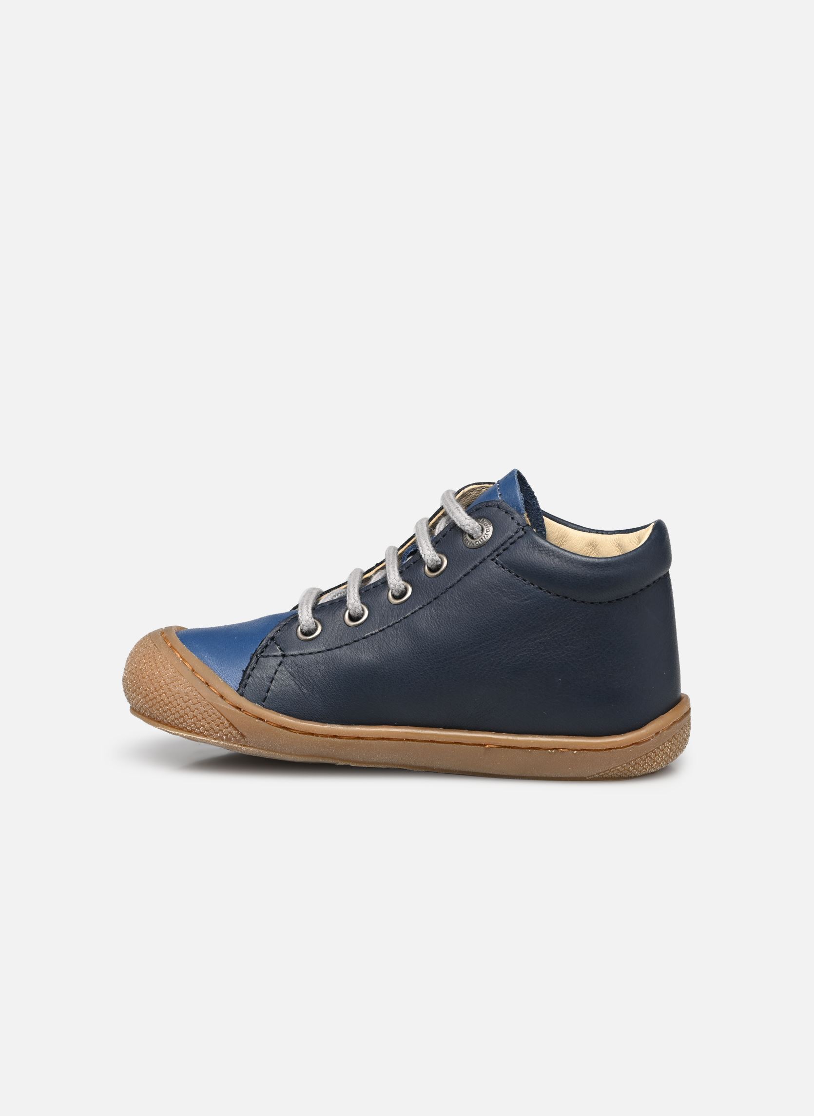 Babyschoenen Cocoon jongens blauw Naturino Babyschoenen Cocoon jongens blauw NAPPA SPAZZ SOLE HONEY AZURE N