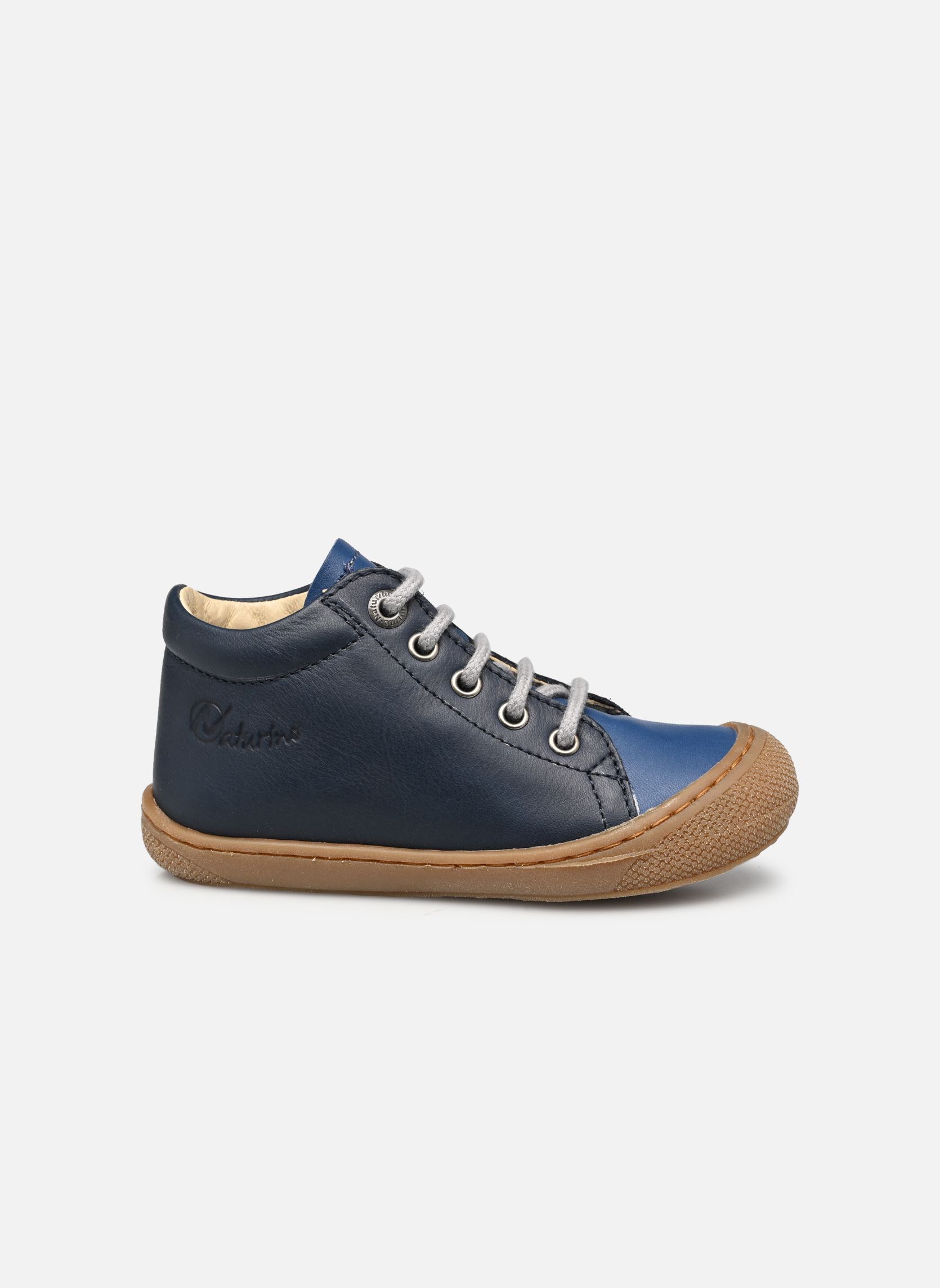 Babyschoenen Cocoon jongens blauw Naturino Babyschoenen Cocoon jongens blauw NAPPA SPAZZ SOLE HONEY AZURE N