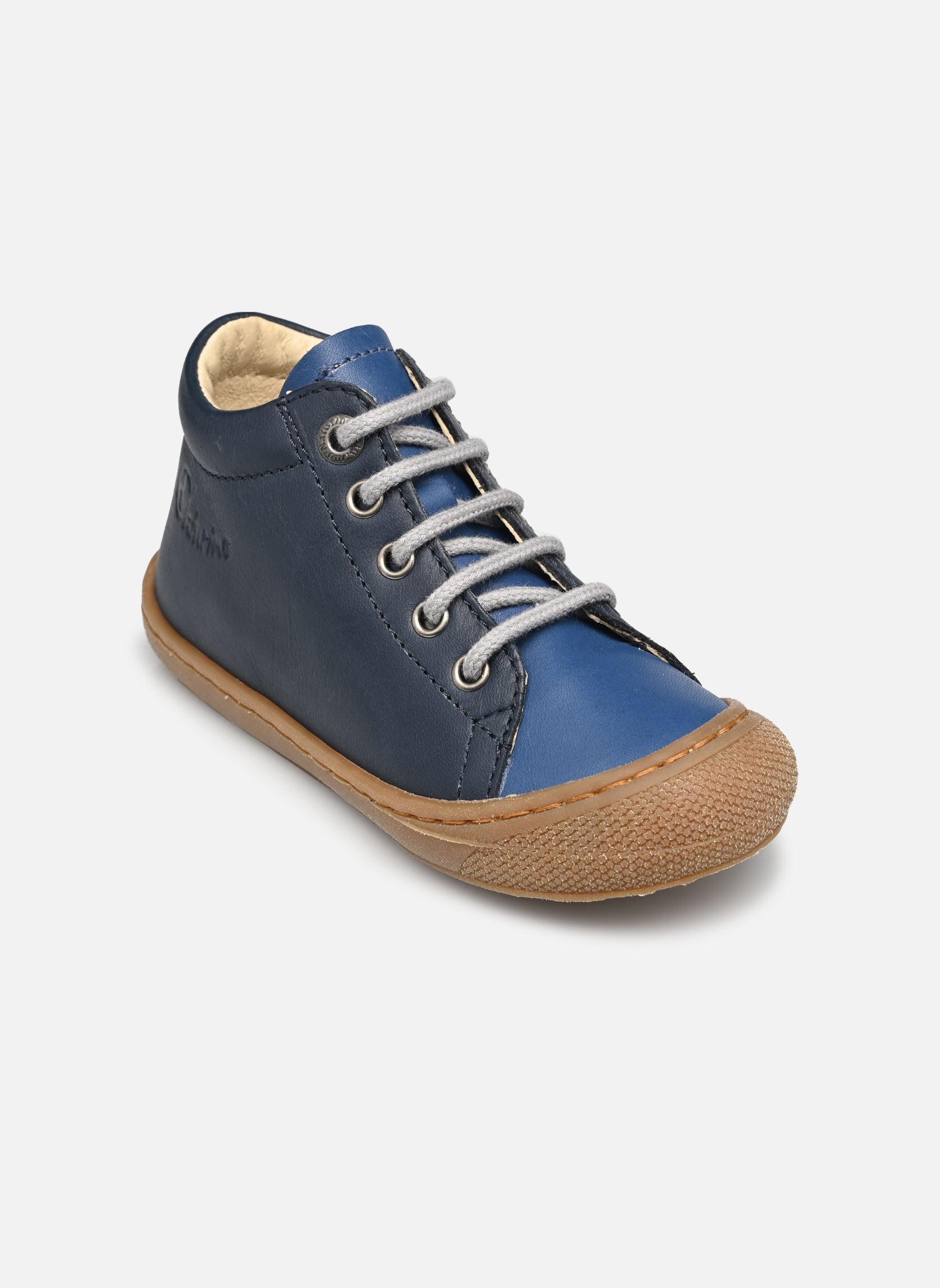 Babyschoenen Cocoon jongens blauw Naturino Babyschoenen Cocoon jongens blauw NAPPA SPAZZ SOLE HONEY AZURE N