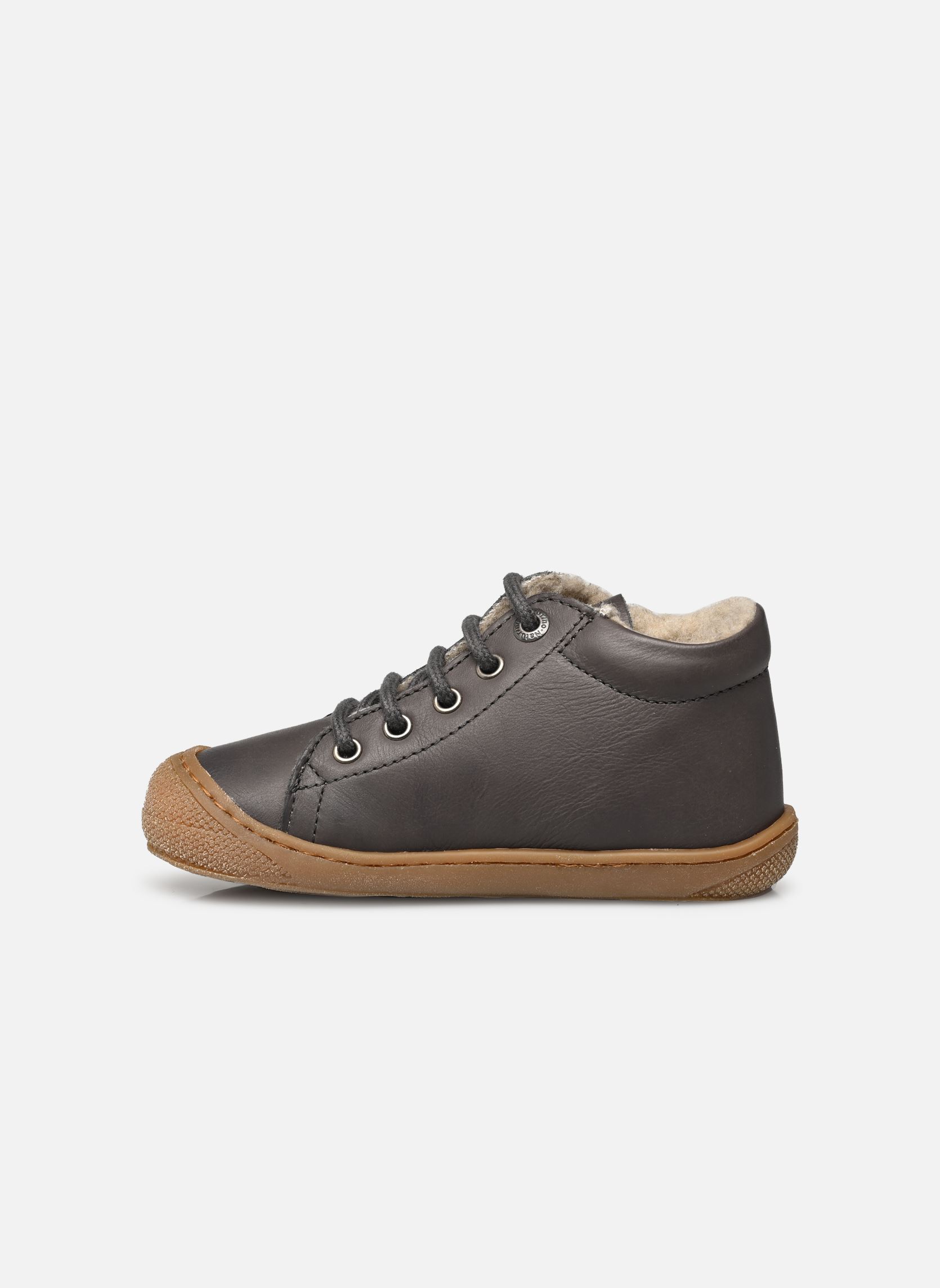 Chaussures premiers pas Cocoon garçon gris Naturino Chaussures premiers pas Cocoon garçon gris NAPPA SPAZZ LINE WOOL ANTHRACI