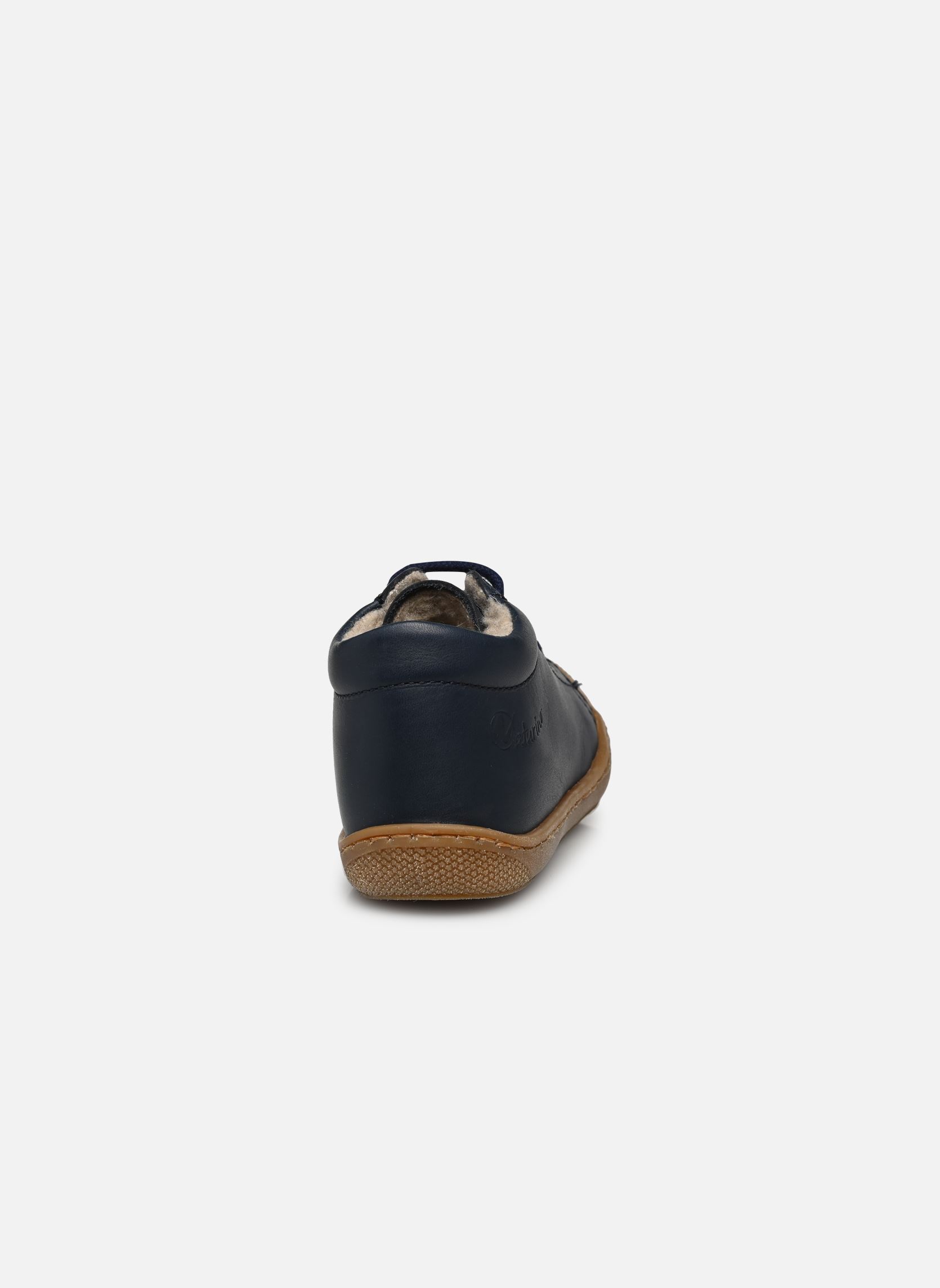 Chaussures premiers pas Cocoon bleu Naturino Chaussures premiers pas Cocoon bleu NAPPA SPAZZ LINE WOOL NAVY