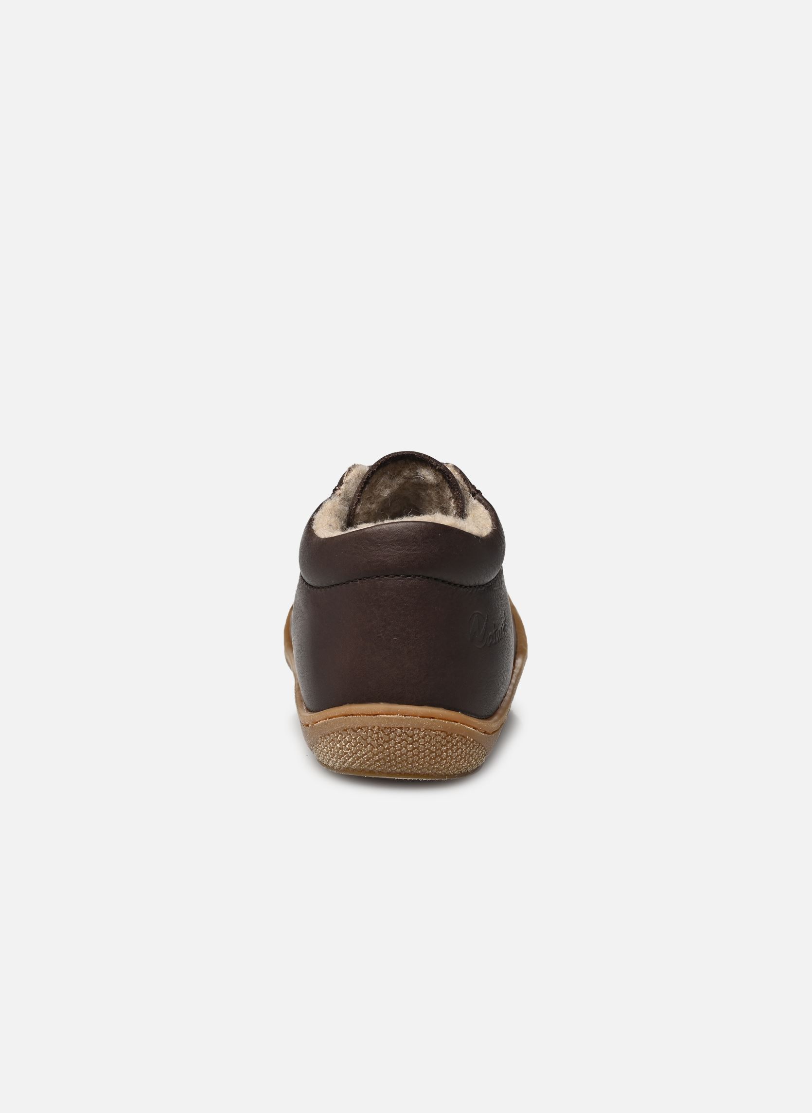 Chaussures premiers pas Cocoon garçon marron Naturino Chaussures premiers pas Cocoon garçon marron NAPPA SPAZZ LINE WOOL DARK BRO