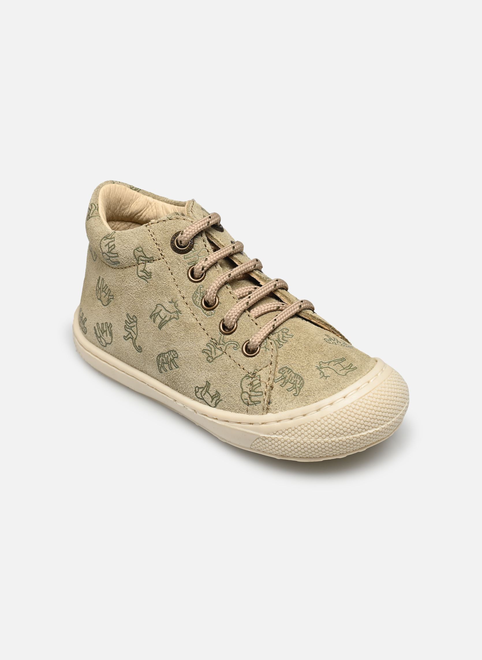 Chaussures premiers pas Cocoon garçon vert Naturino Chaussures premiers pas Cocoon garçon vert SUEDE PR SAFARI STONE