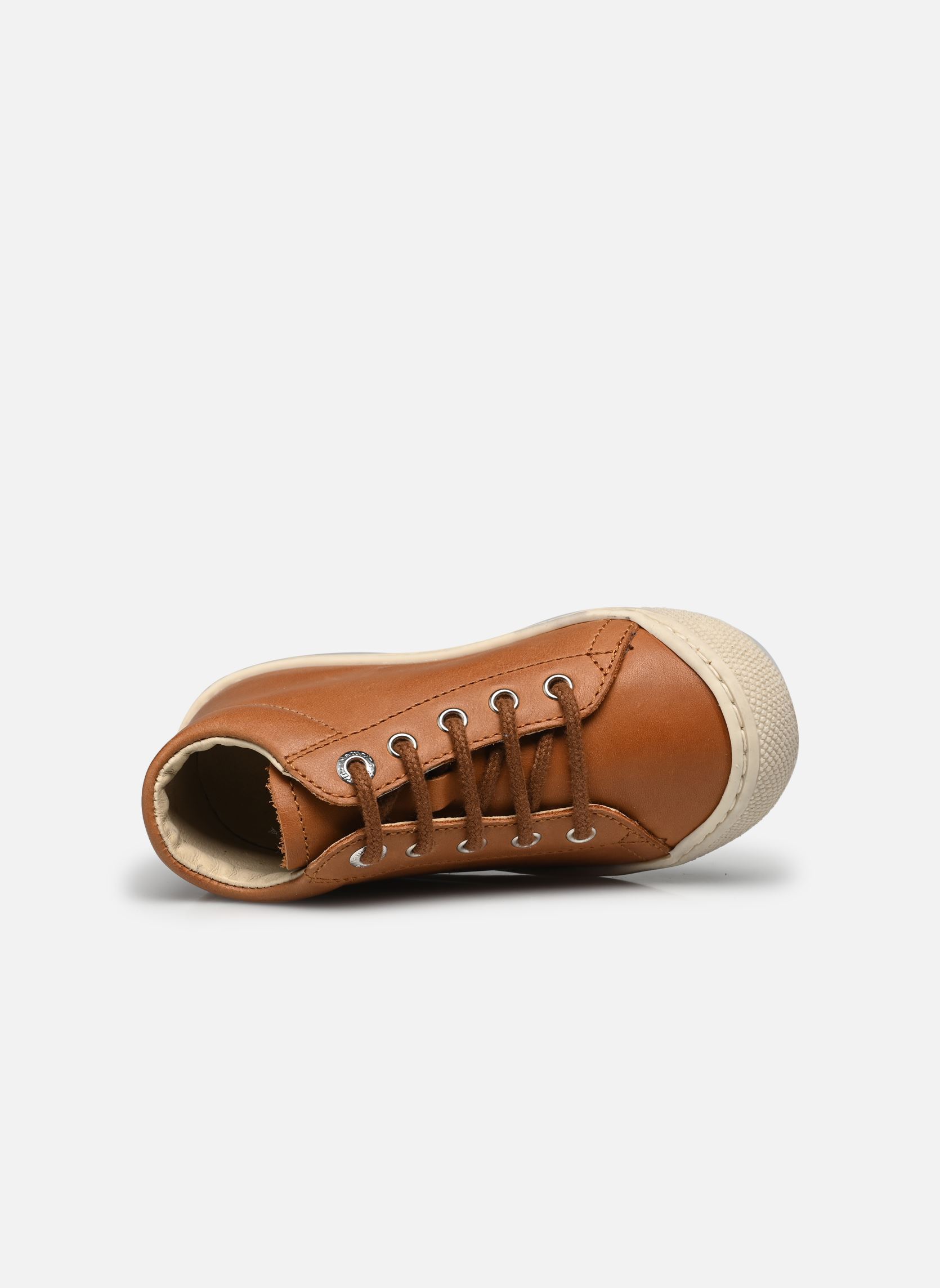 Chaussures premiers pas Cocoon marron Naturino Chaussures premiers pas Cocoon marron NAPPA SPAZZ SOLE BONE COGNAC