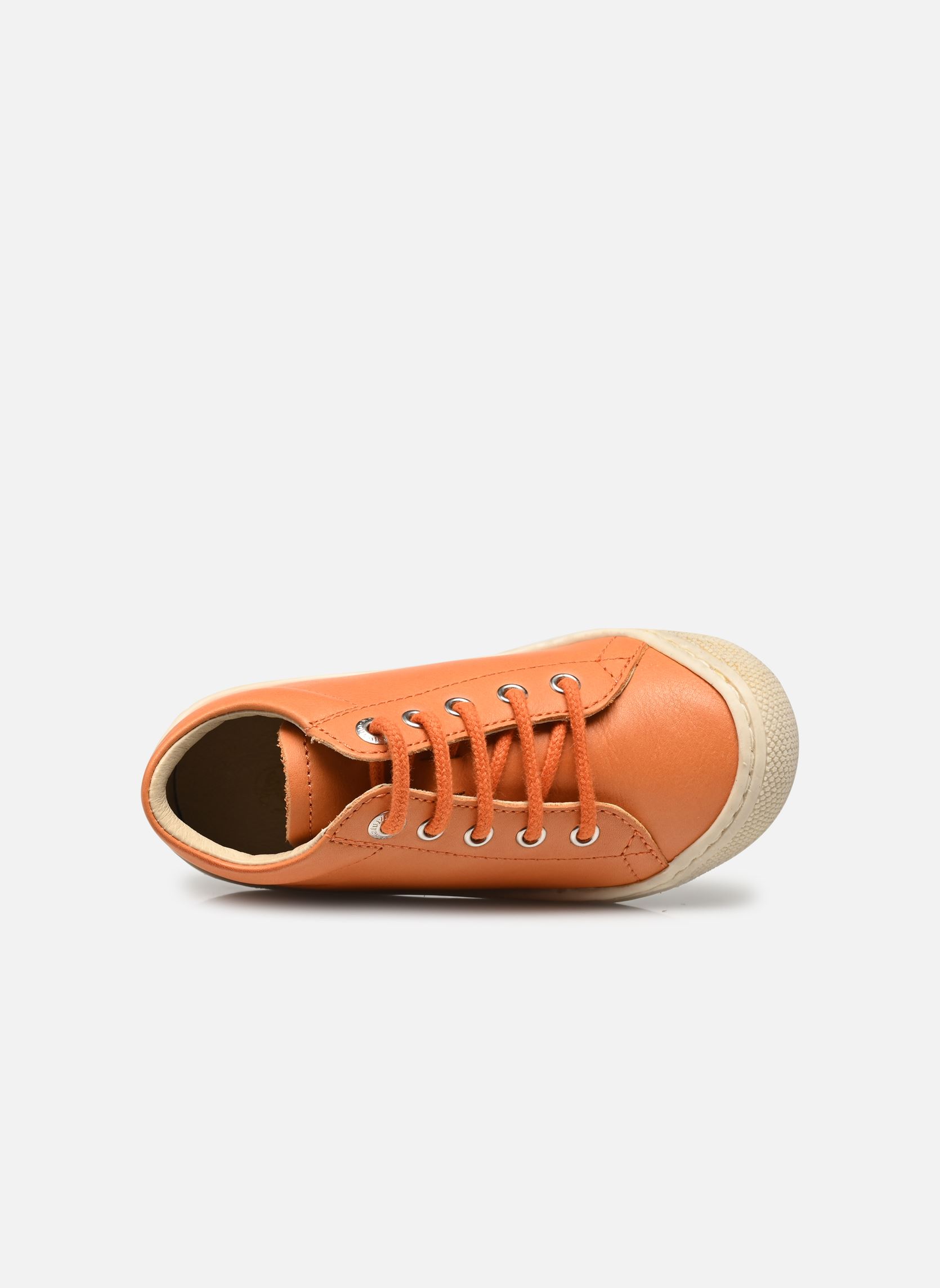 Babyschoenen Cocoon oranje Naturino Babyschoenen Cocoon oranje NAPPA SPAZ SOLE BONE ORANGE