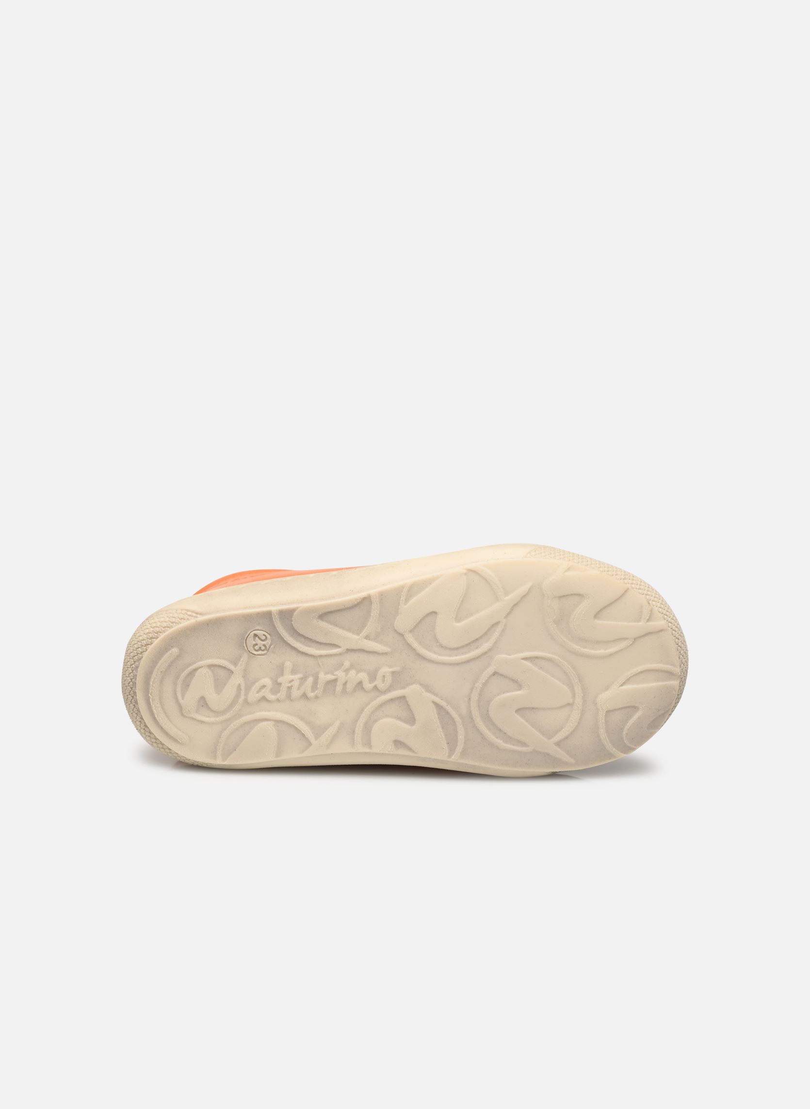Babyschoenen Cocoon oranje Naturino Babyschoenen Cocoon oranje NAPPA SPAZ SOLE BONE ORANGE