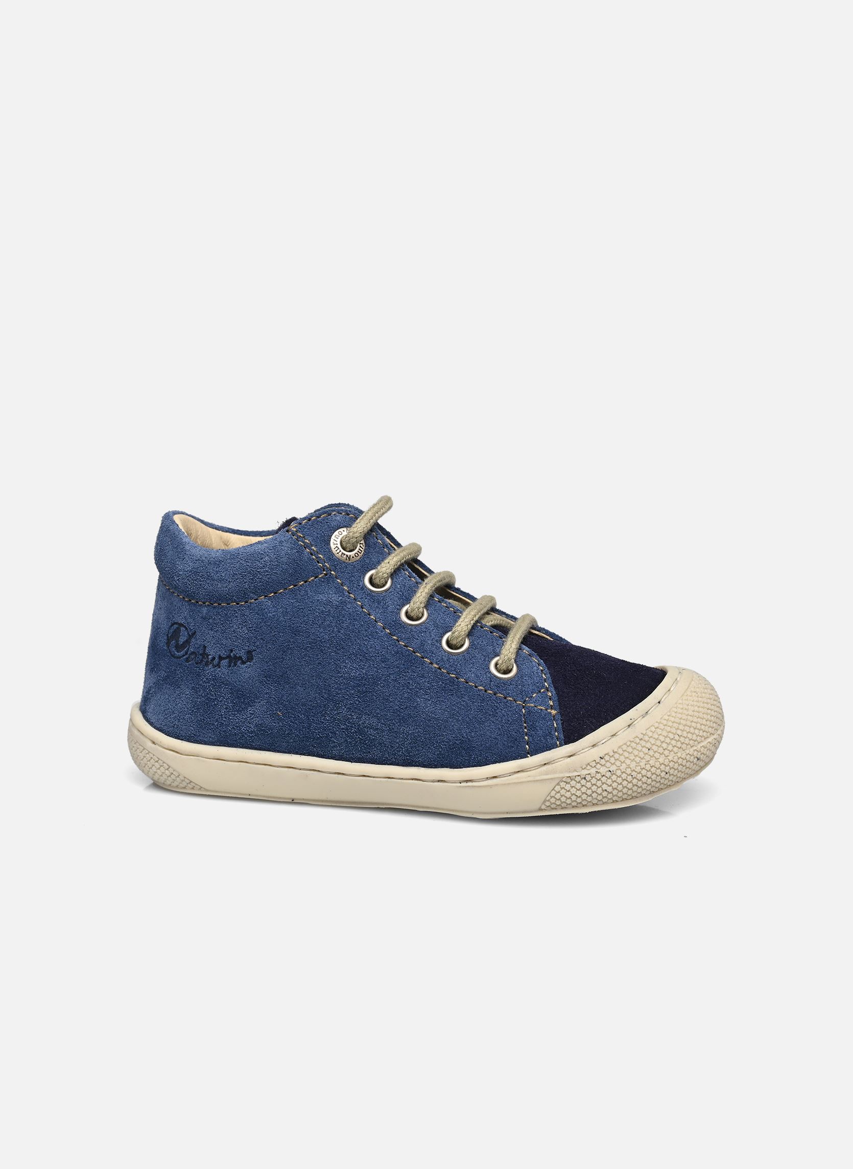 Chaussures premiers pas Cocoon garçon bleu Naturino Chaussures premiers pas Cocoon garçon bleu SUEDE SOLE BONE NAVY AZURE