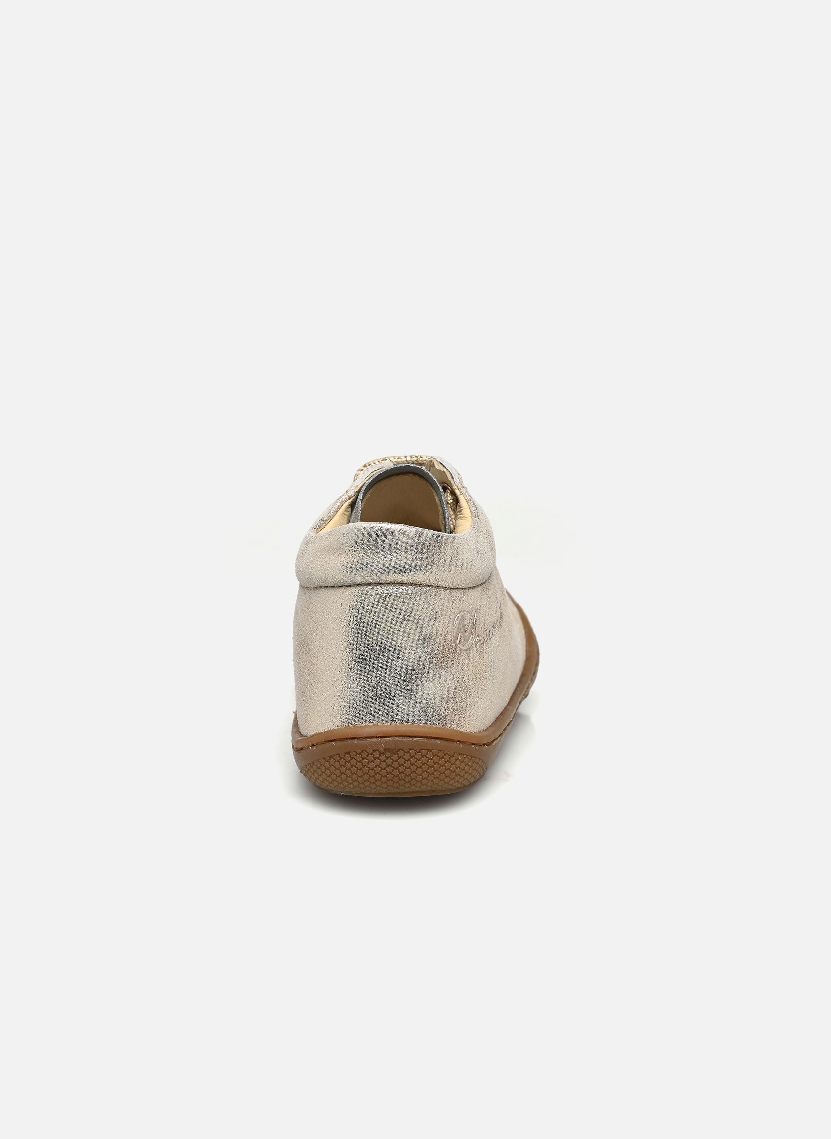 Babyschoenen Cocoon meisjes goud en brons Naturino Babyschoenen Cocoon meisjes goud en brons MONET ANTHRACITE PLATINUM