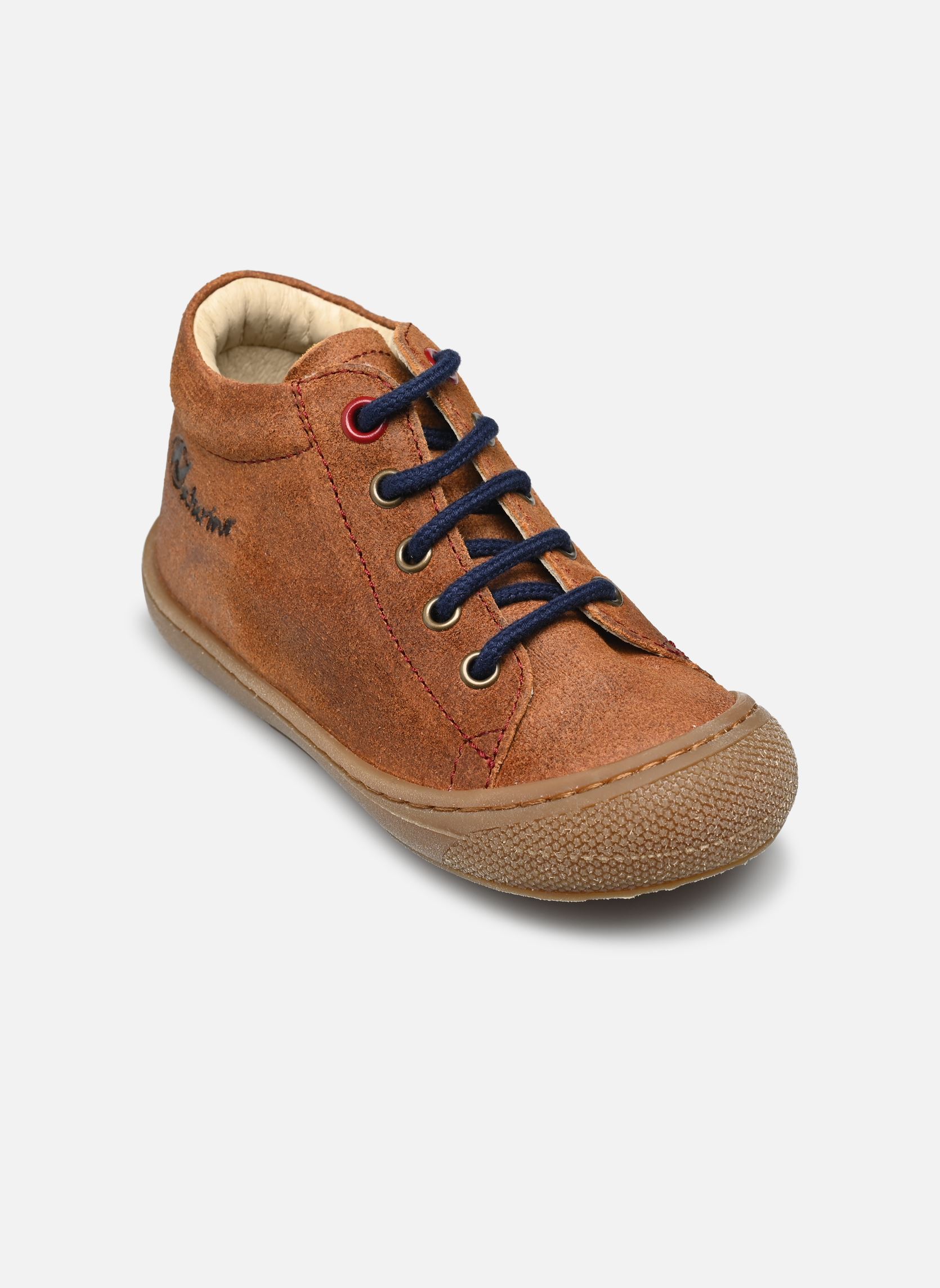 Chaussures premiers pas Cocoon garçon marron Naturino Chaussures premiers pas Cocoon garçon marron SUEDE WAX CUOIO