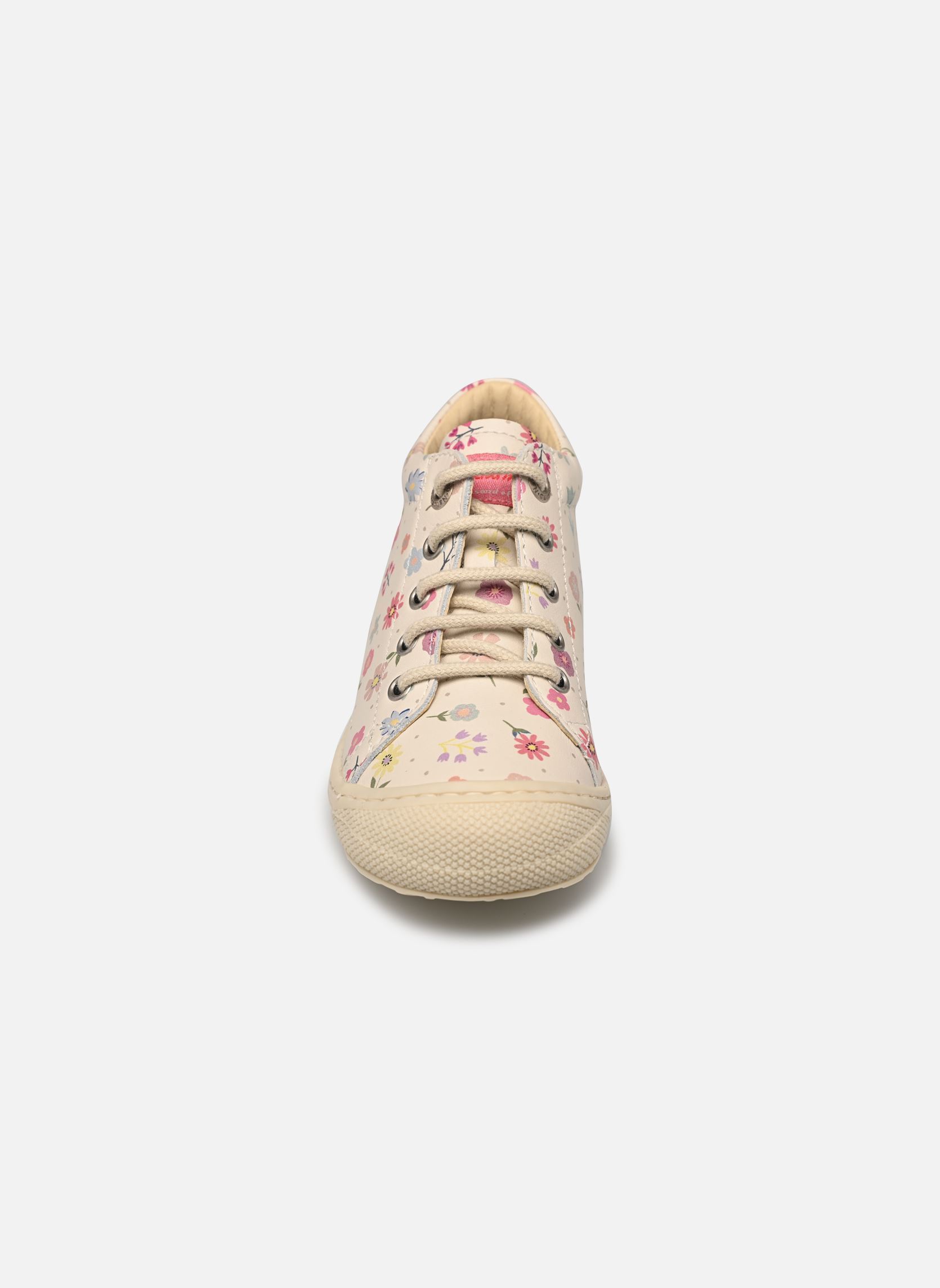 Chaussures premiers pas Cocoon fille multicolore Naturino Chaussures premiers pas Cocoon fille multicolore CALF PR BONNY MILK