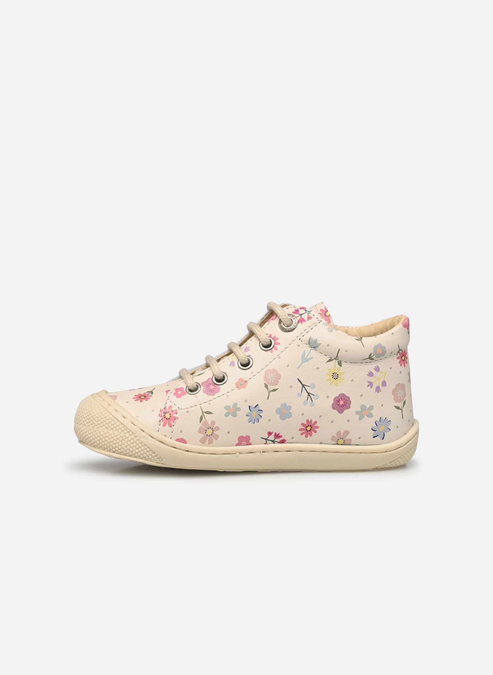Chaussures premiers pas Cocoon fille multicolore Naturino Chaussures premiers pas Cocoon fille multicolore CALF PR BONNY MILK