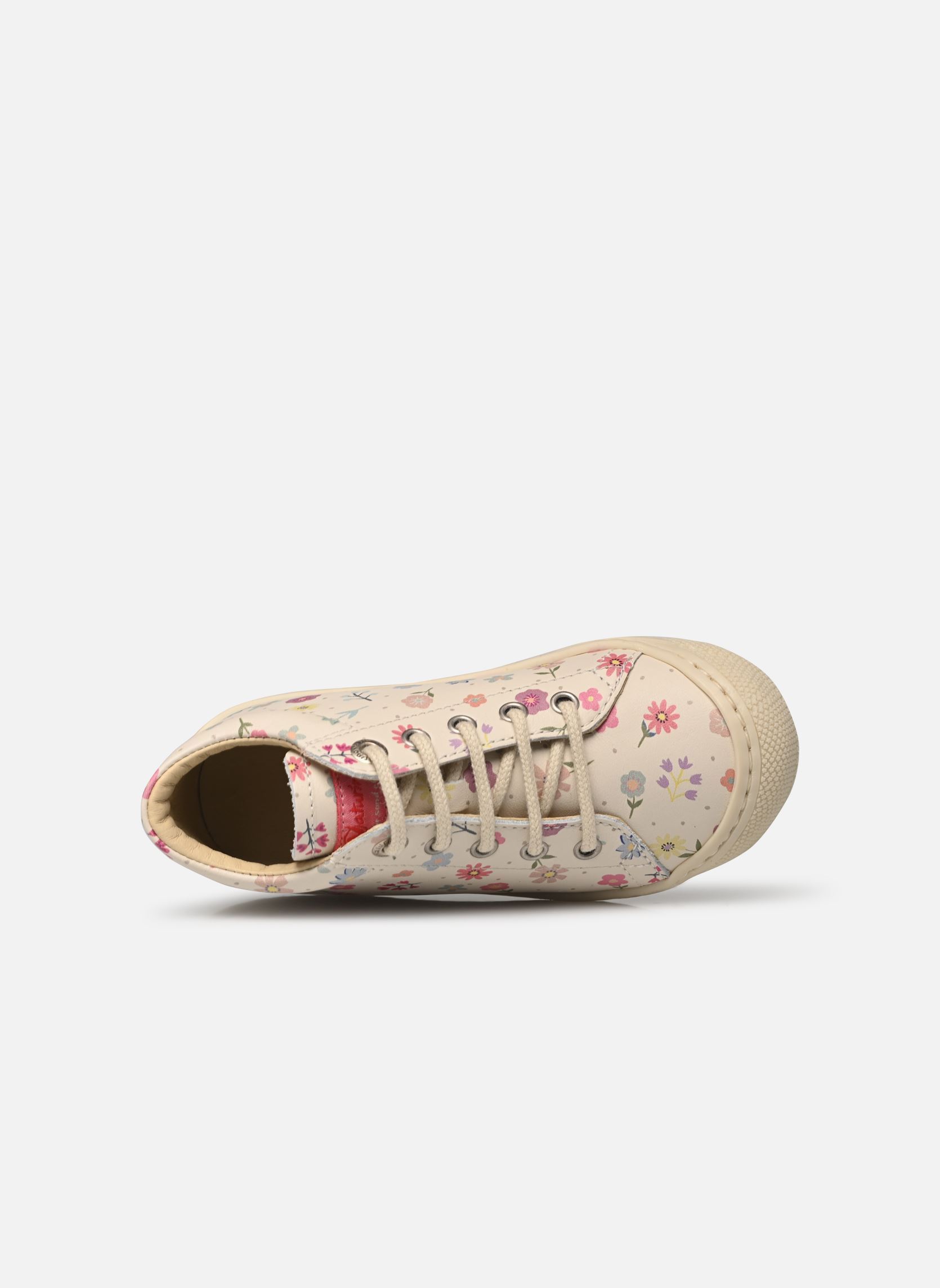 Chaussures premiers pas Cocoon fille multicolore Naturino Chaussures premiers pas Cocoon fille multicolore CALF PR BONNY MILK