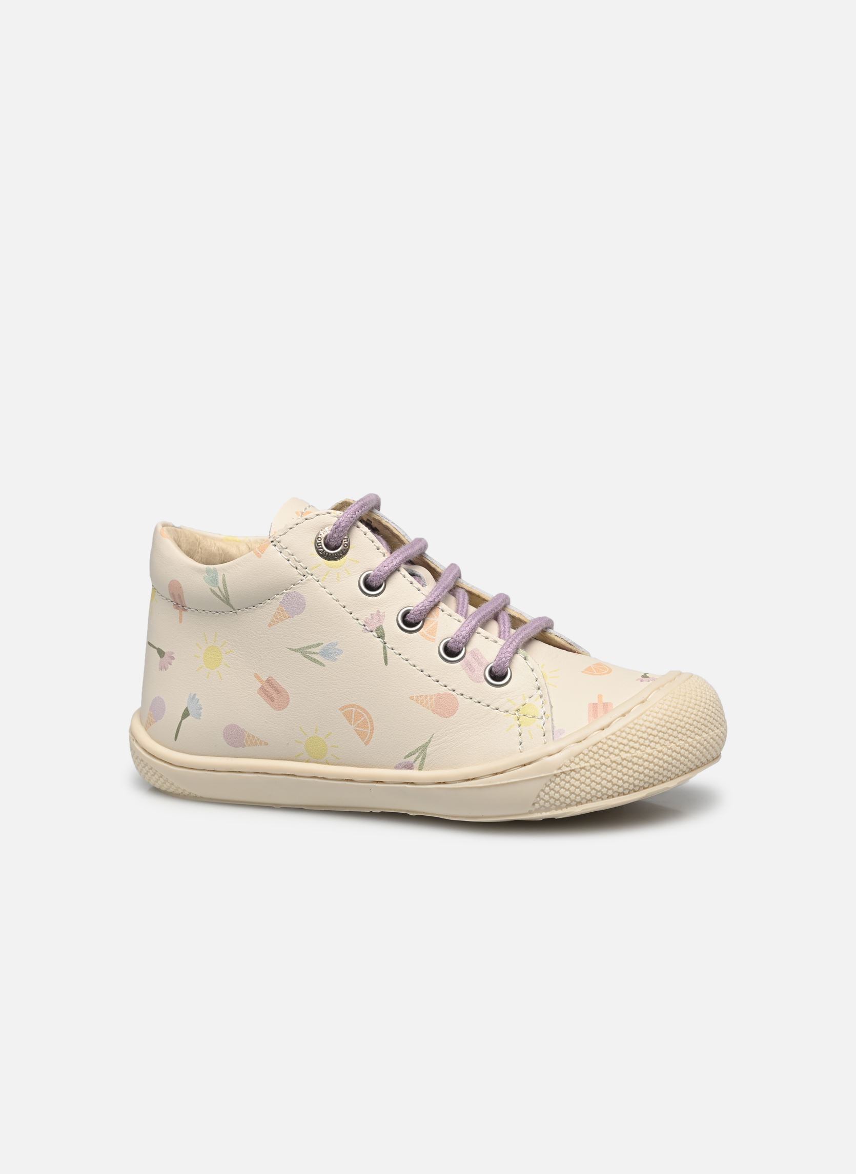 Babyschoenen Cocoon meisjes beige Naturino Babyschoenen Cocoon meisjes beige CALF PR FRESHEN MILK