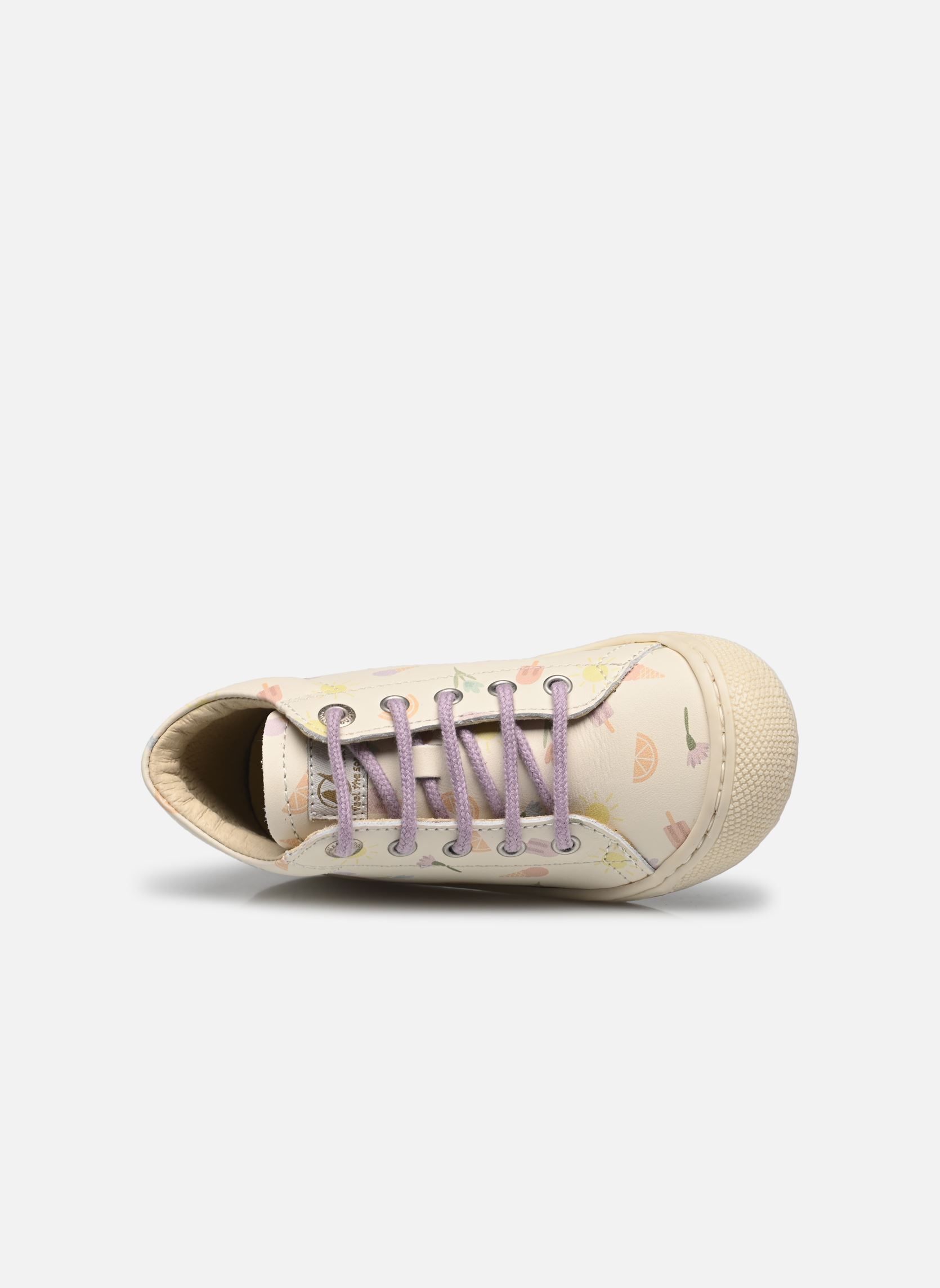 Babyschoenen Cocoon meisjes beige Naturino Babyschoenen Cocoon meisjes beige CALF PR FRESHEN MILK