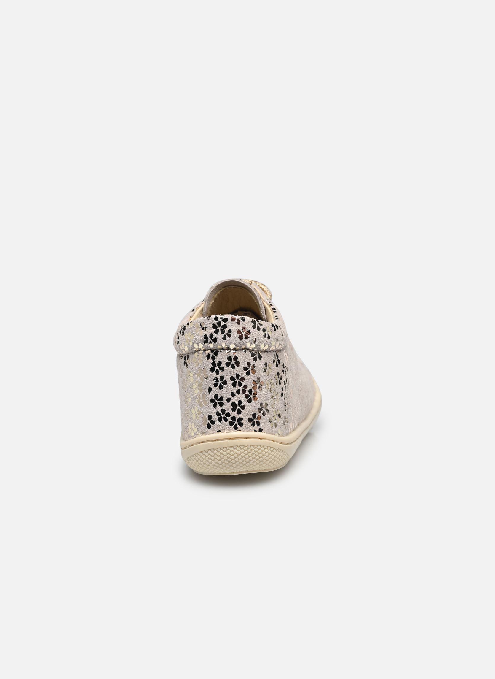 Babyschoenen Cocoon meisjes goud en brons Naturino Babyschoenen Cocoon meisjes goud en brons SUEDE PANSY BEIGE