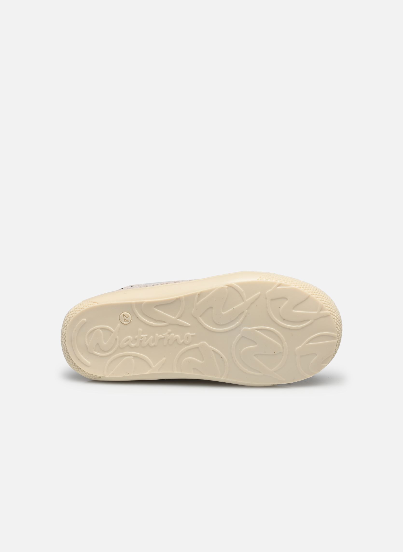 Babyschoenen Cocoon meisjes goud en brons Naturino Babyschoenen Cocoon meisjes goud en brons SUEDE PANSY BEIGE