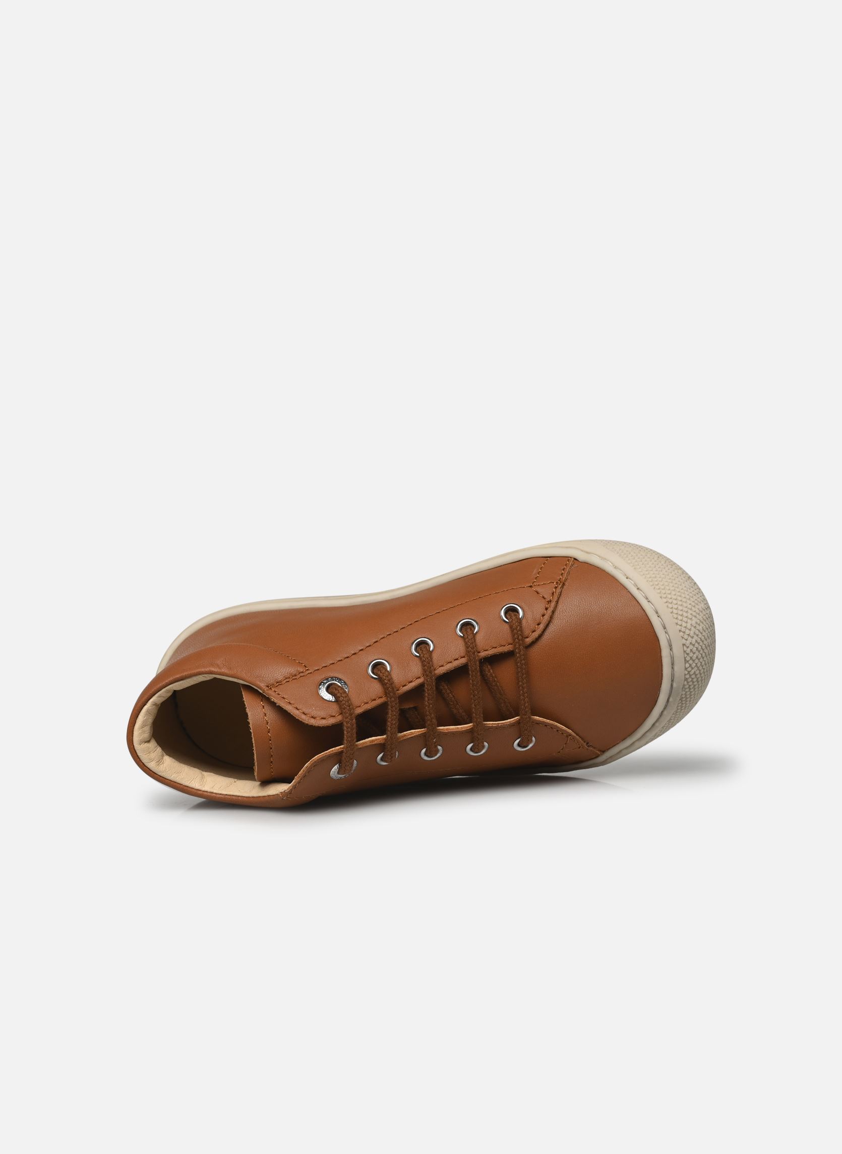 Chaussures premiers pas Cocoon marron Naturino Chaussures premiers pas Cocoon marron NAPPA SPAZZ.SOLE BONE COGNAC