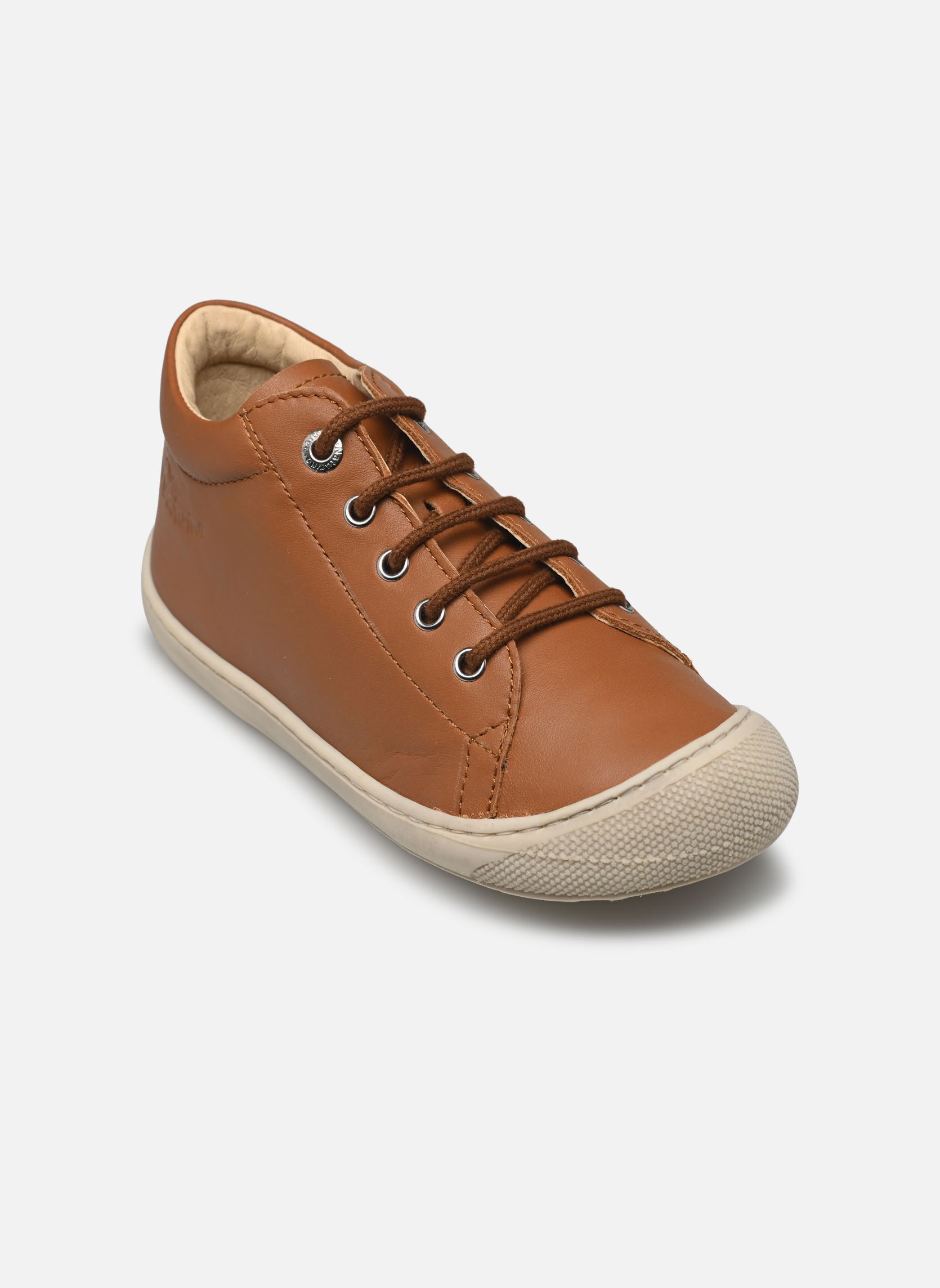 Chaussures premiers pas Cocoon marron Naturino Chaussures premiers pas Cocoon marron NAPPA SPAZZ.SOLE BONE COGNAC