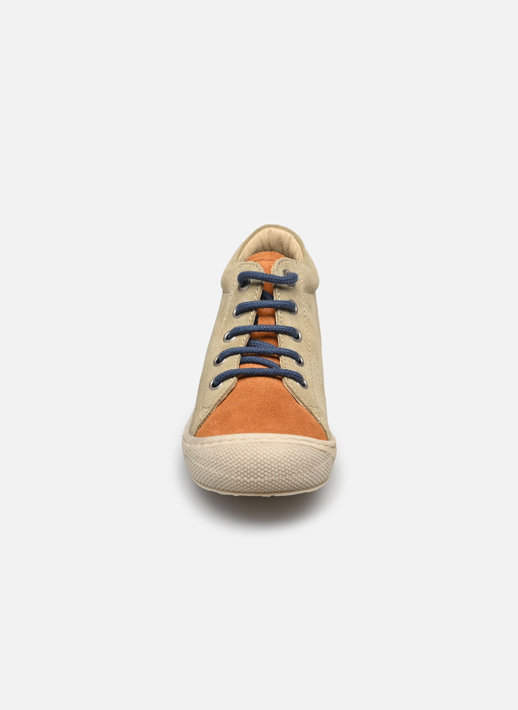 Chaussures premiers pas Cocoon garçon multicolore Naturino Chaussures premiers pas Cocoon garçon multicolore SUEDE SOLE BONE STONE WARM ORA