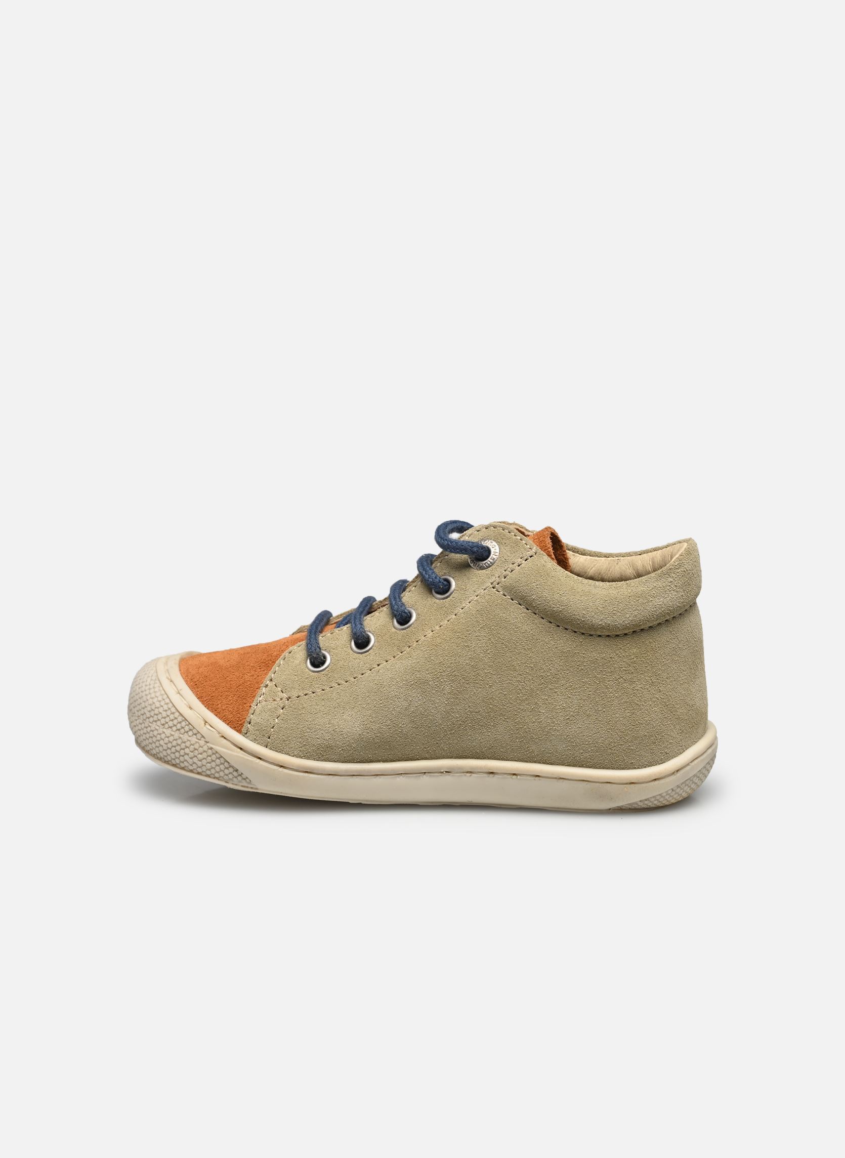 Chaussures premiers pas Cocoon garçon multicolore Naturino Chaussures premiers pas Cocoon garçon multicolore SUEDE SOLE BONE STONE WARM ORA