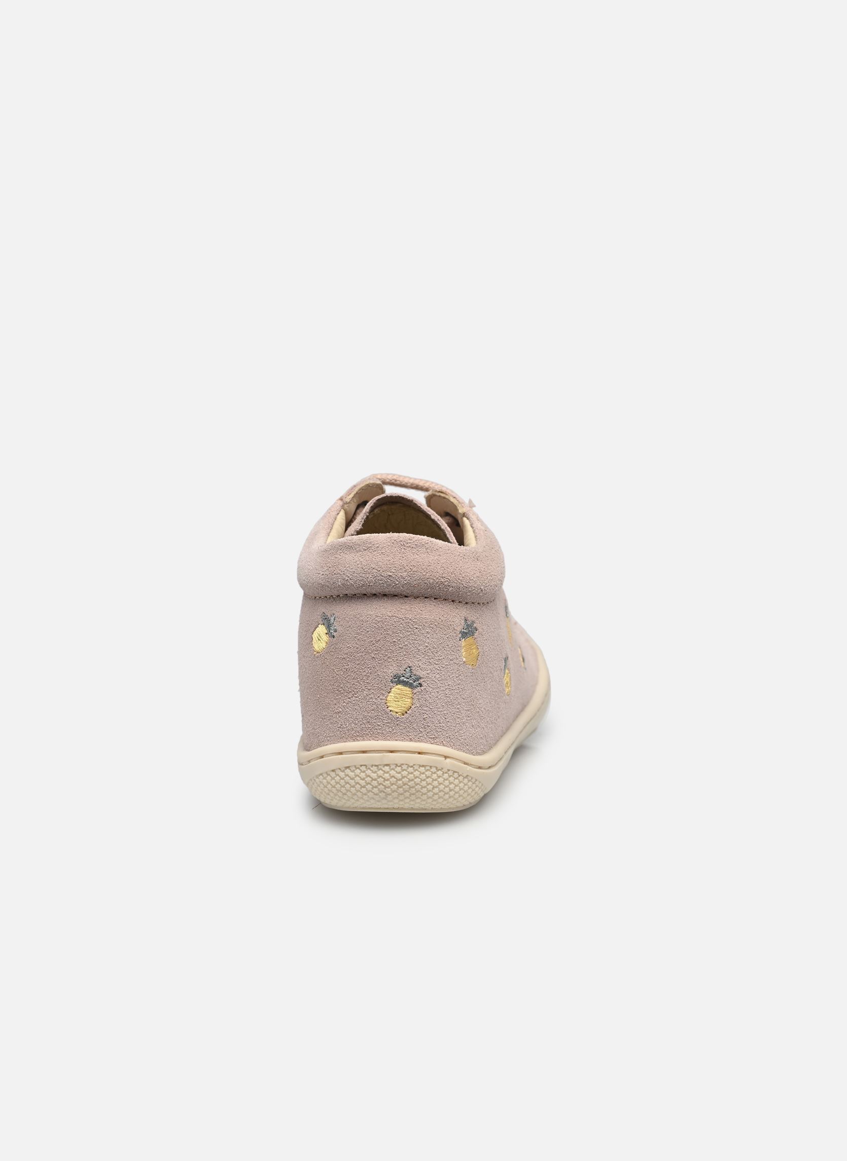 Chaussures premiers pas Cocoon fille rose Naturino Chaussures premiers pas Cocoon fille rose EMBR PINEAPPLE SUEDE CIPRIA