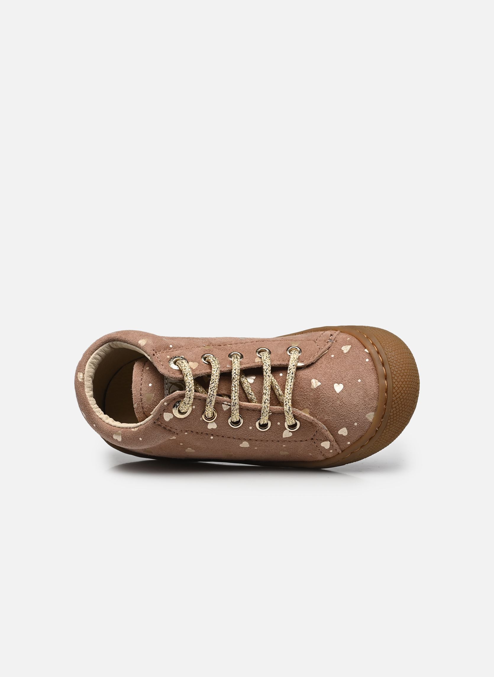 Scarpe primi passi Cocoon bambina marrone Naturino Scarpe primi passi Cocoon bambina marrone SUEDE LOVE CIPRIA