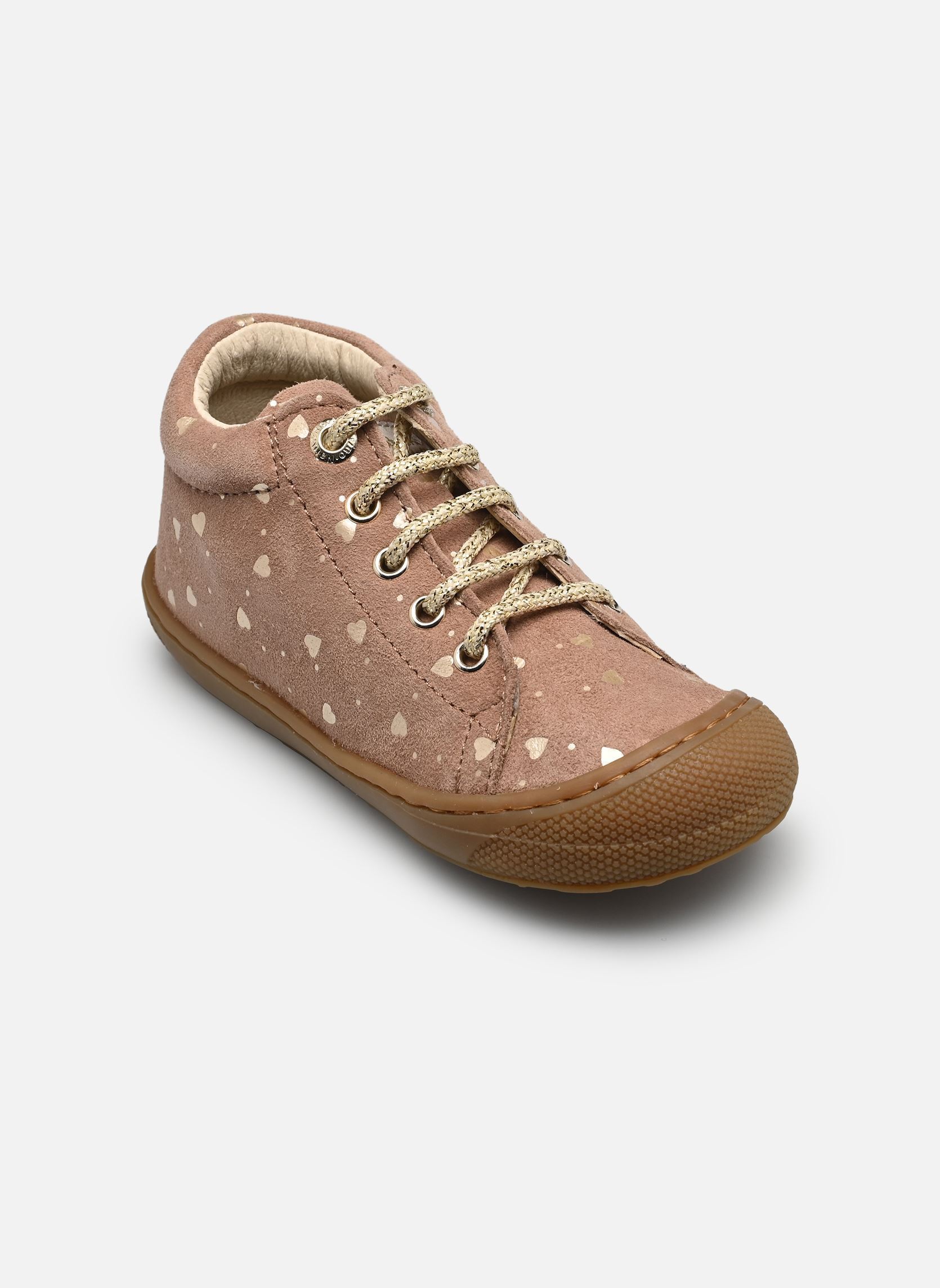 Scarpe primi passi Cocoon bambina marrone Naturino Scarpe primi passi Cocoon bambina marrone SUEDE LOVE CIPRIA