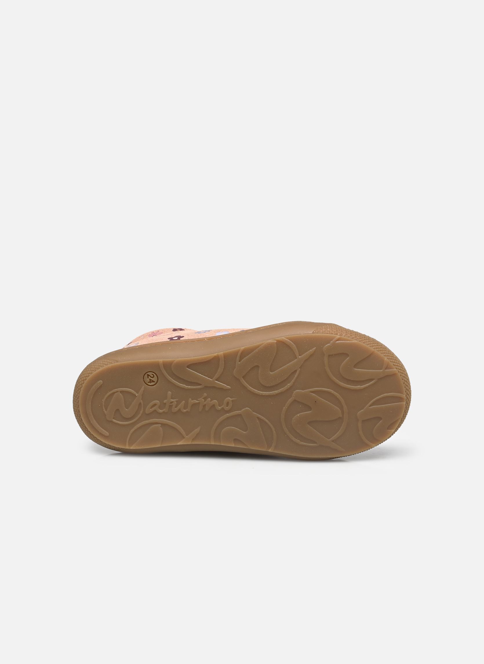 Chaussures premiers pas Cocoon fille rose Naturino Chaussures premiers pas Cocoon fille rose SUEDE PR.BONNY LIN.WOOL ROSE