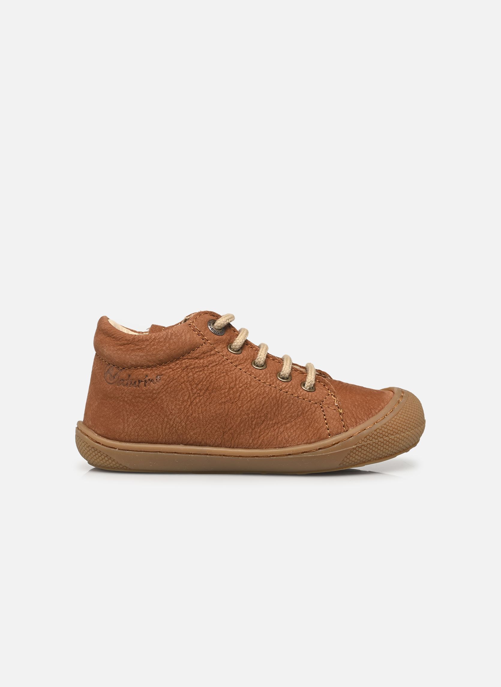 Chaussures premiers pas Cocoon marron Naturino Chaussures premiers pas Cocoon marron NABUK SOFT SOLE HONEY BROWN