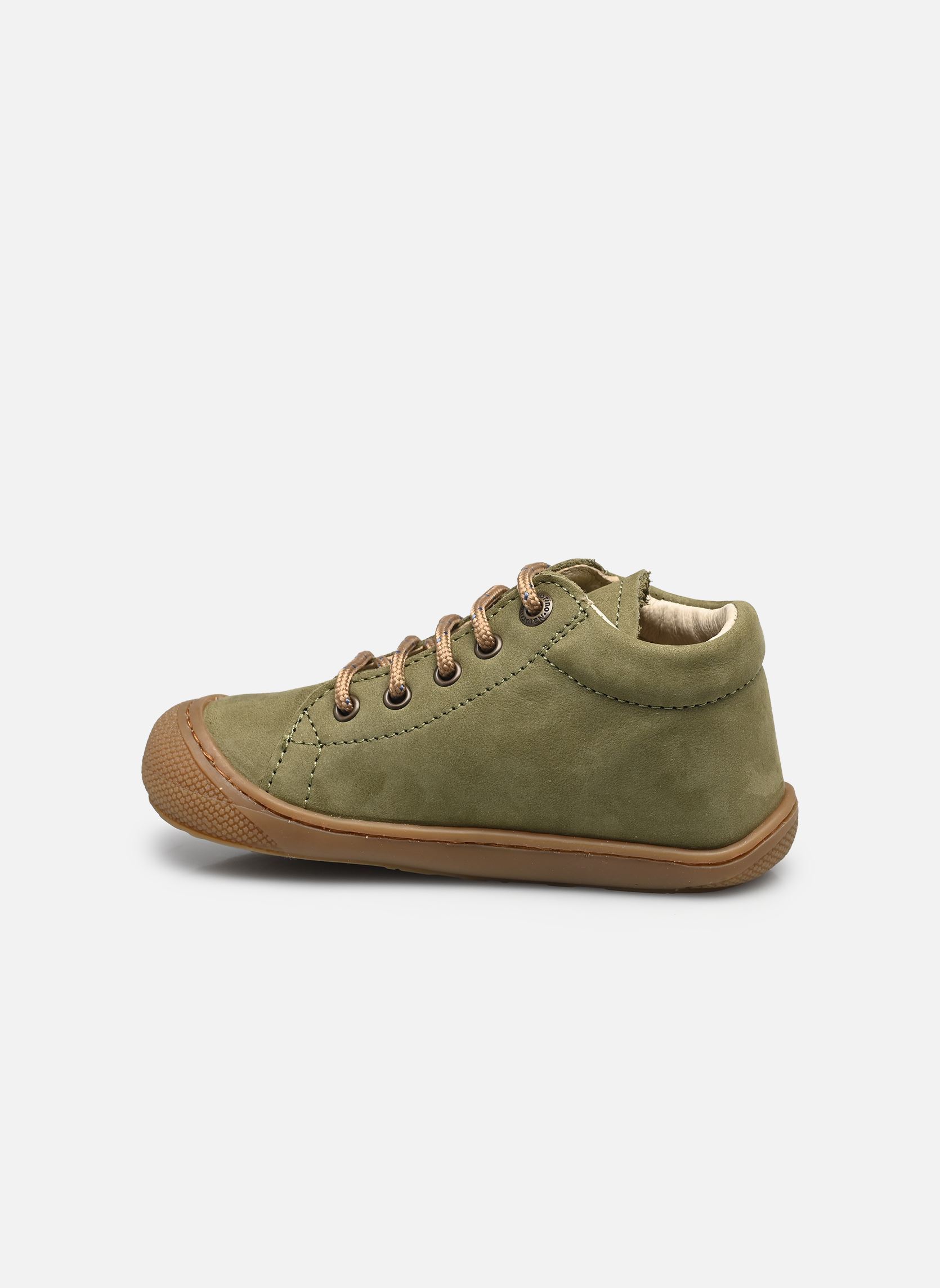 Schuhe für die ersten Schritte Cocoon jungen grün Naturino Schuhe für die ersten Schritte Cocoon jungen grün NABUK SOFT SOLE HONEY MILITAIR