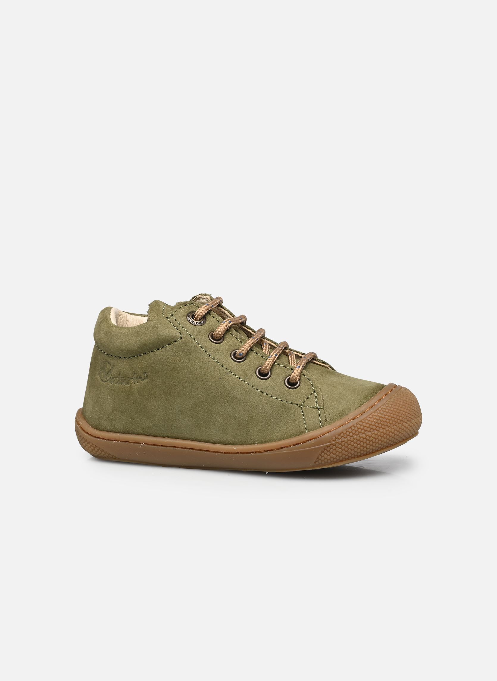 Schuhe für die ersten Schritte Cocoon jungen grün Naturino Schuhe für die ersten Schritte Cocoon jungen grün NABUK SOFT SOLE HONEY MILITAIR