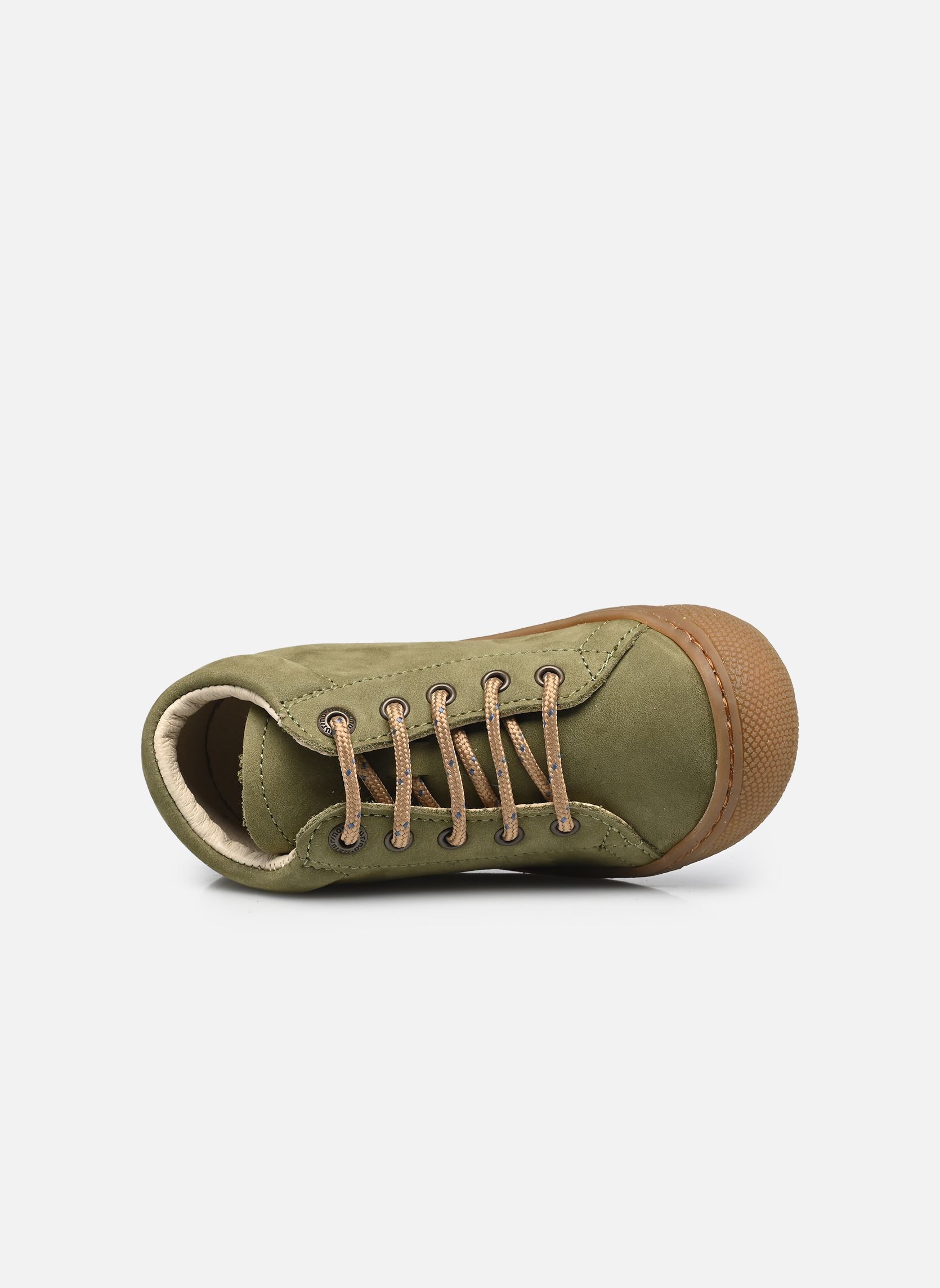Schuhe für die ersten Schritte Cocoon jungen grün Naturino Schuhe für die ersten Schritte Cocoon jungen grün NABUK SOFT SOLE HONEY MILITAIR