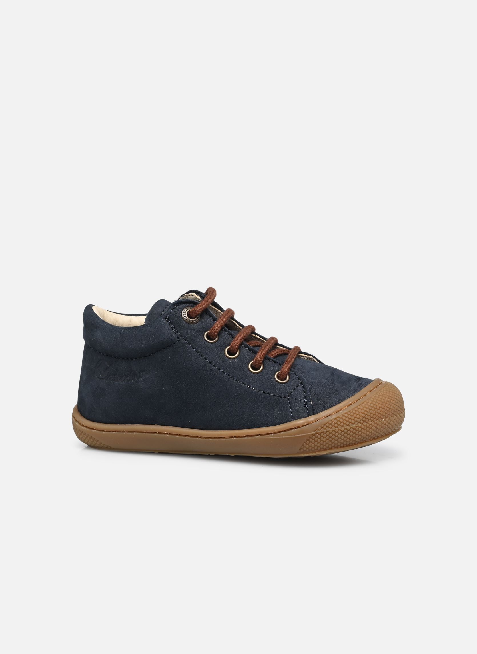 Chaussures premiers pas Cocoon garçon bleu Naturino Chaussures premiers pas Cocoon garçon bleu NABUK SOFT SOLE HONEY NAVY DAR