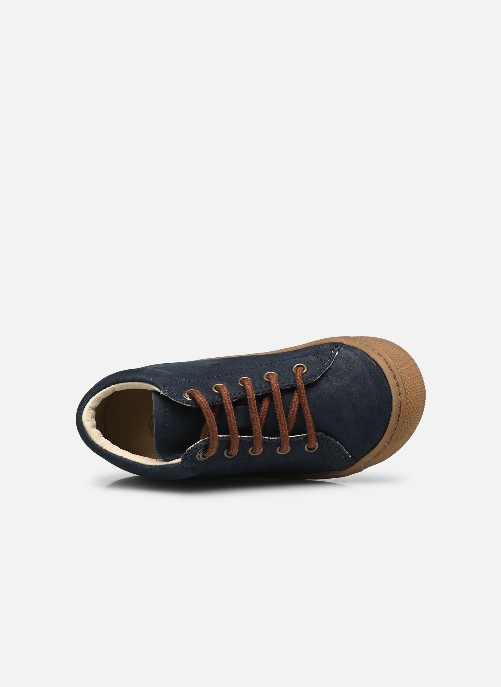 Chaussures premiers pas Cocoon garçon bleu Naturino Chaussures premiers pas Cocoon garçon bleu NABUK SOFT SOLE HONEY NAVY DAR