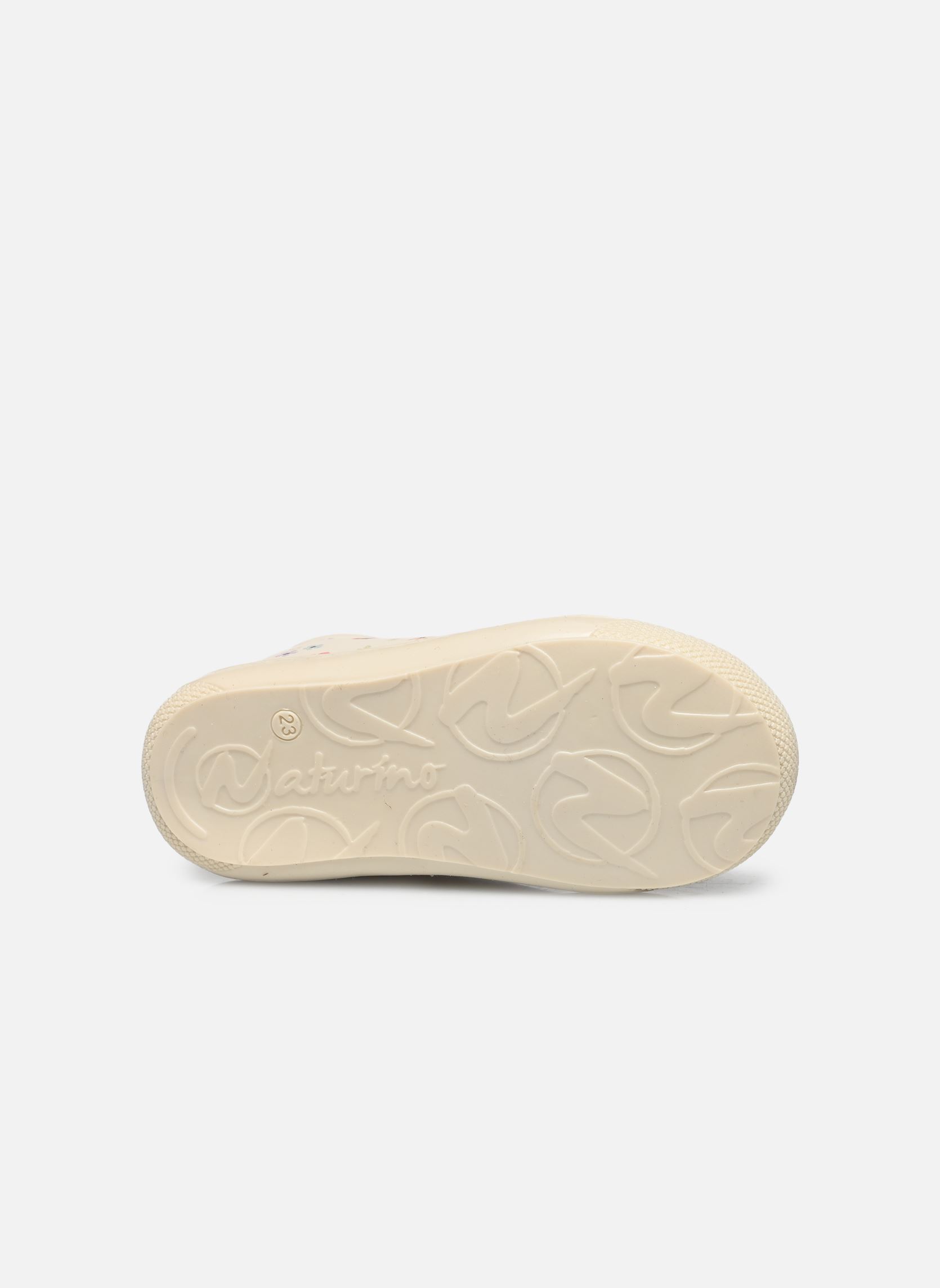 Chaussures premiers pas Cocoon fille blanc Naturino Chaussures premiers pas Cocoon fille blanc CALF PR.JUNE MILK